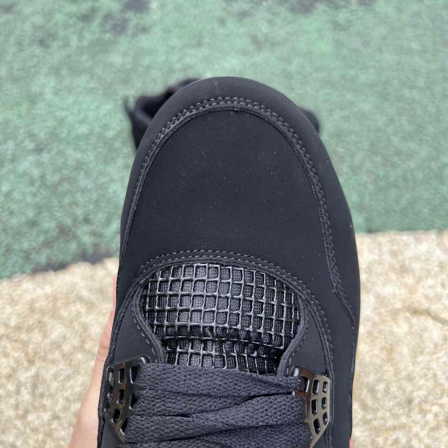 Air Jordan 4 “Black Cat” Football Edition CU1110-010 - DesignerGu