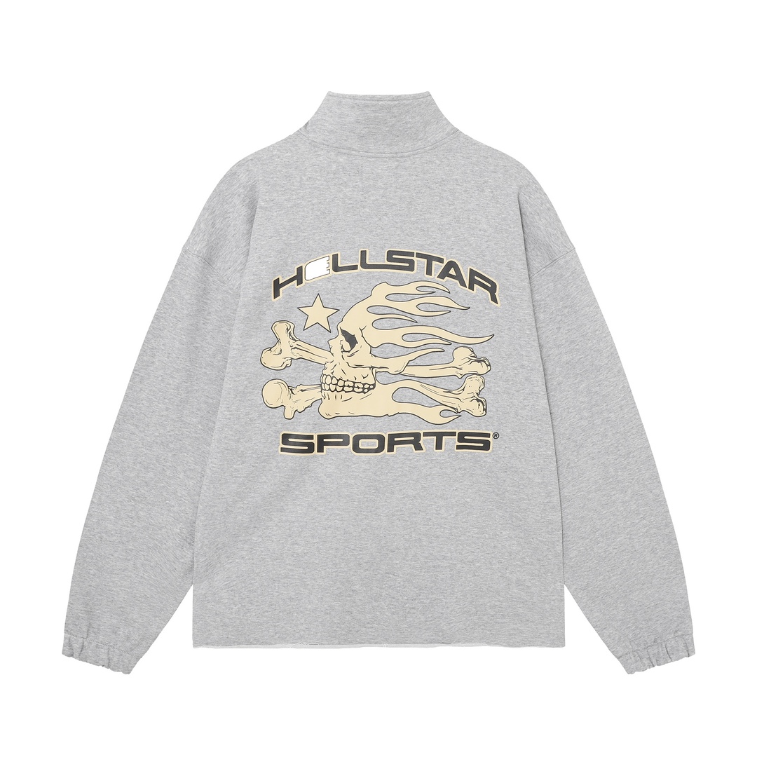 Hellstar Half Zip Sweatshirt - DesignerGu
