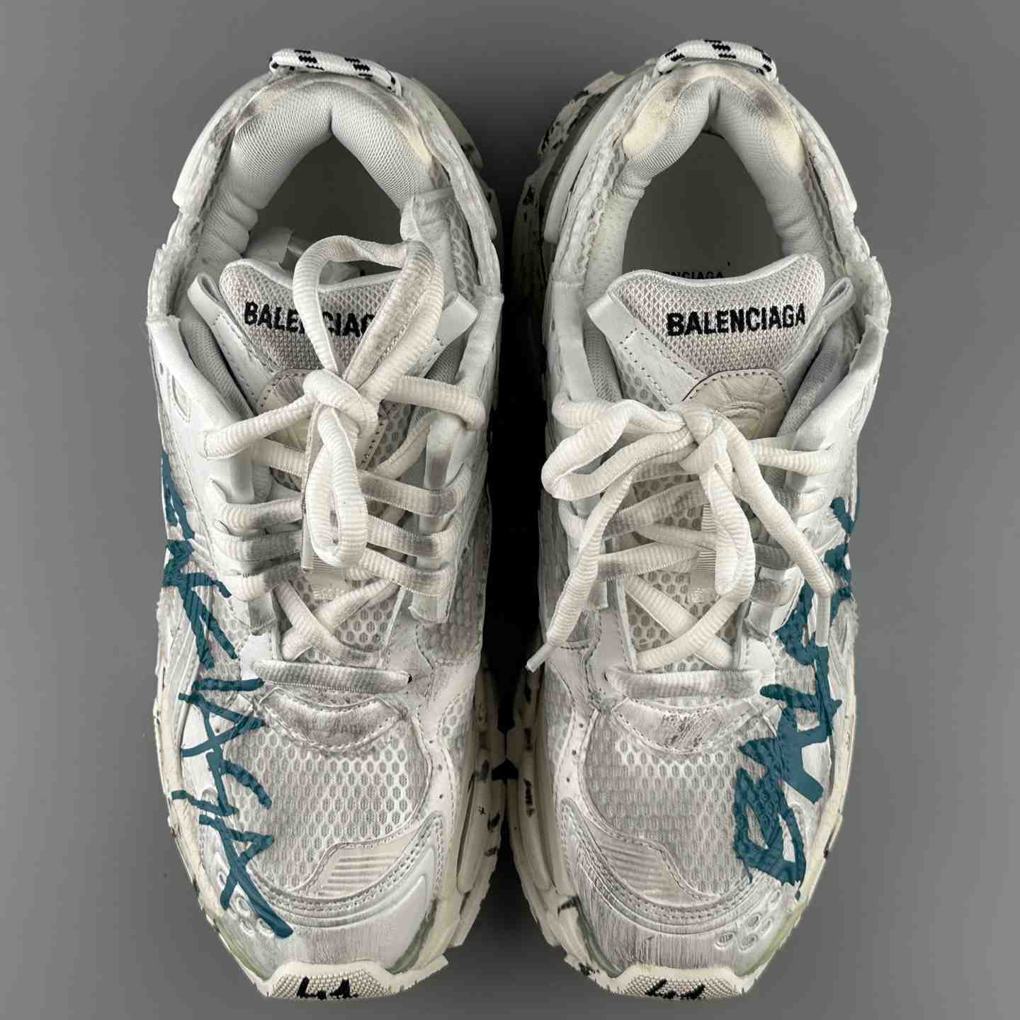 Balenciaga Runner Graffiti Sneakers - DesignerGu