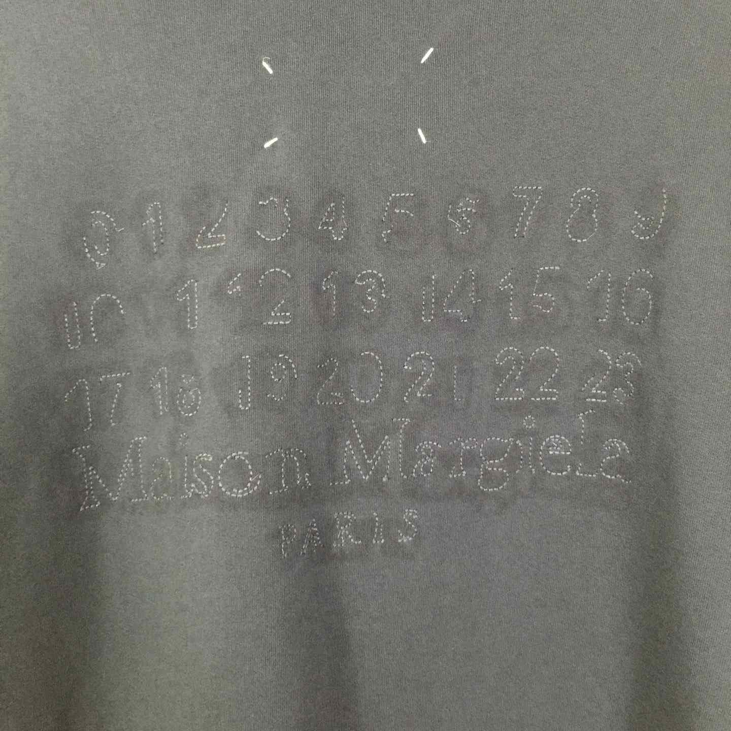Maison Margiela Embroidered Logo Hoodie - DesignerGu