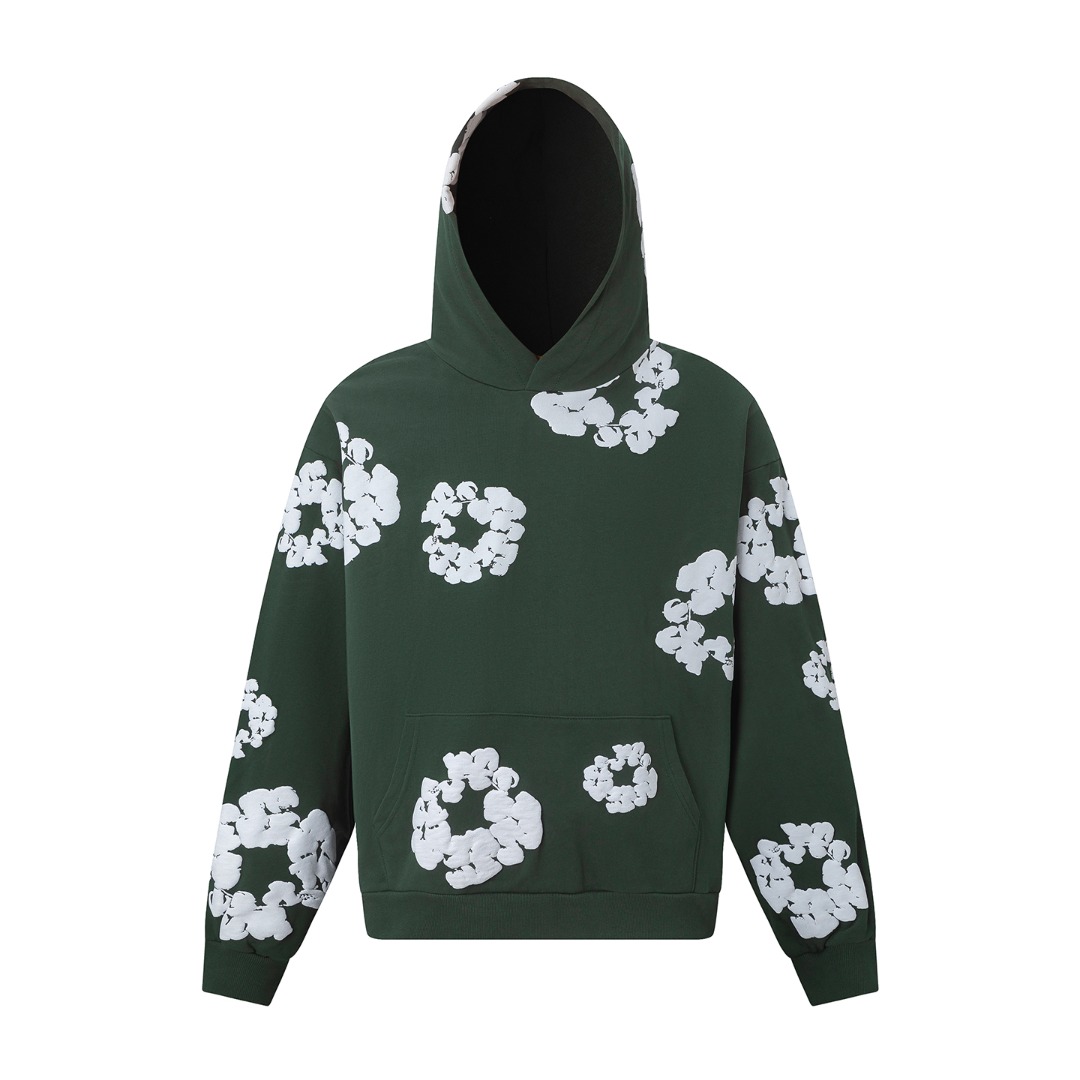 Denim Tears Cotton Hoodie And Sweatpant - DesignerGu