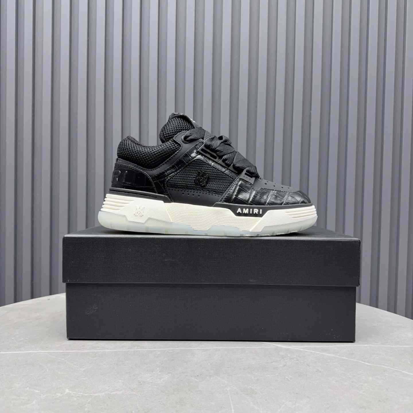 Amiri Croc Debossed Ma-1 - DesignerGu