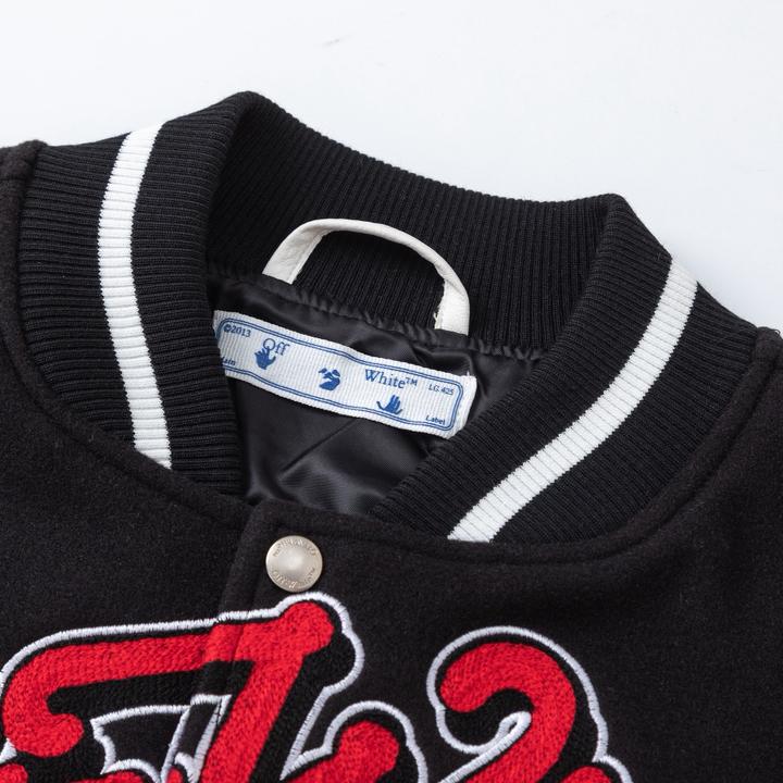 Off-White™ c/o Chicago Bulls Black Varsity - DesignerGu