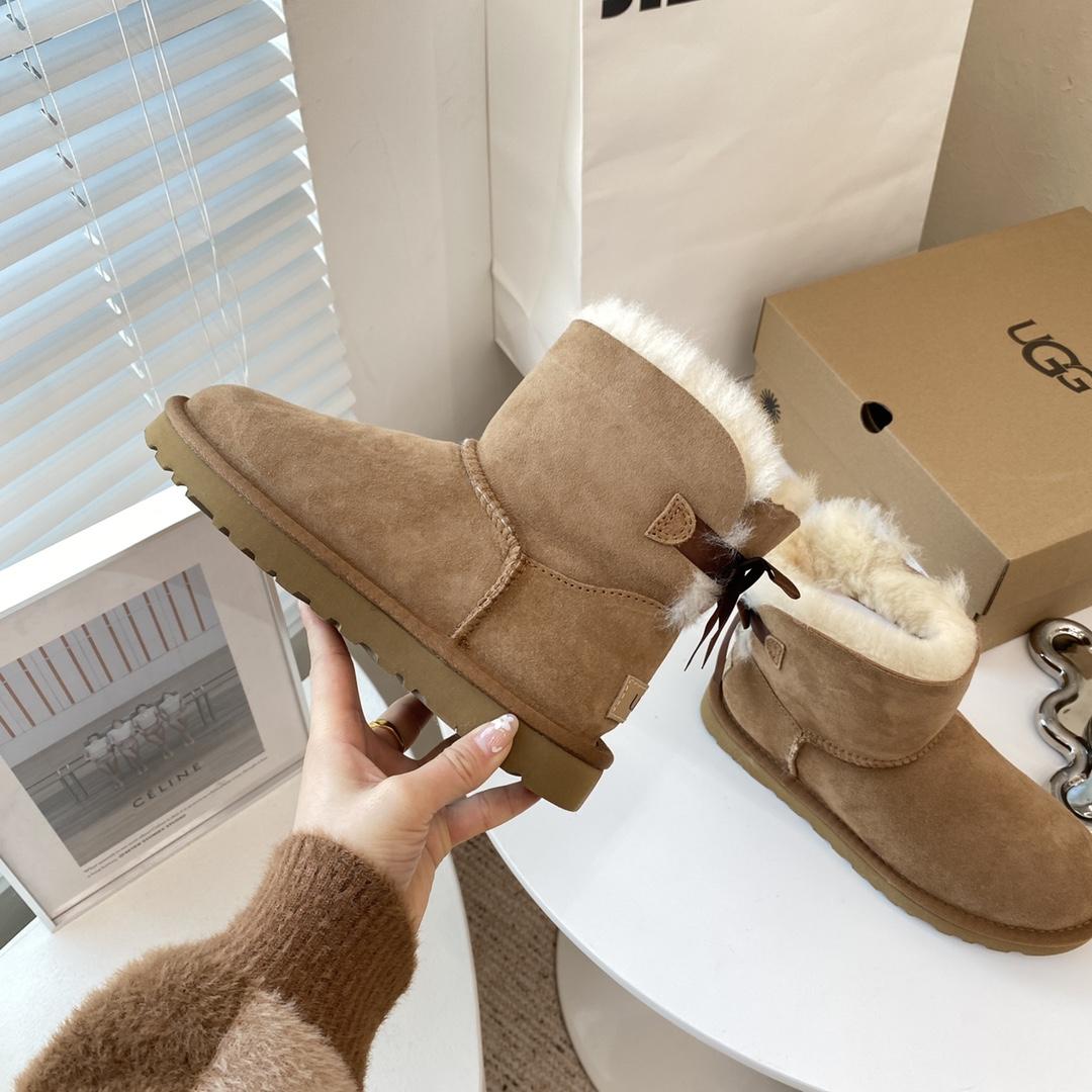 Ugg Mini Bailey Bow || Boots  - DesignerGu
