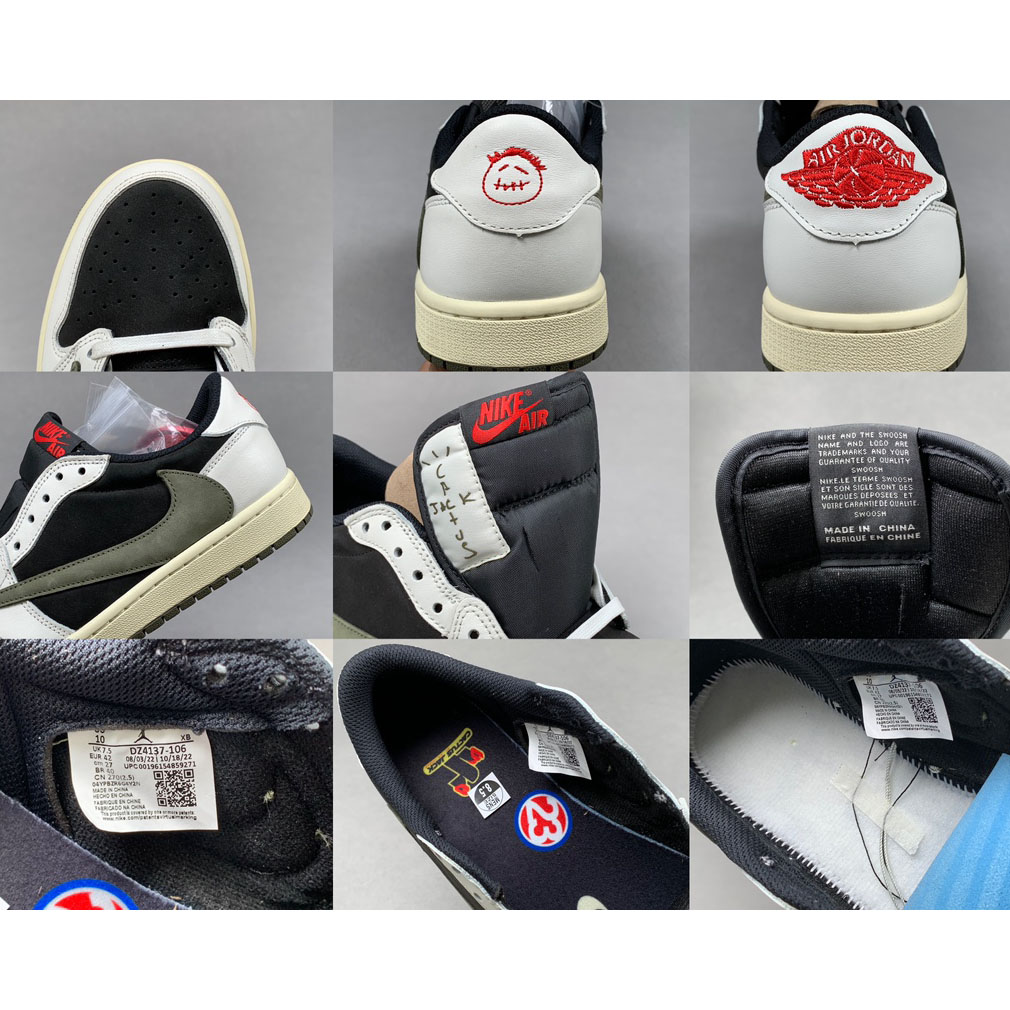 Air Jordan AJ1 Low Sneaker   DZ4137-106 - DesignerGu