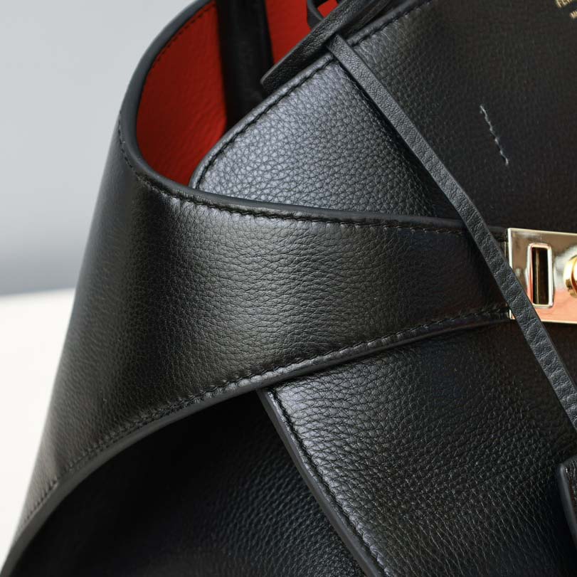 Ferragamo Hug Bicolor Handbag - DesignerGu