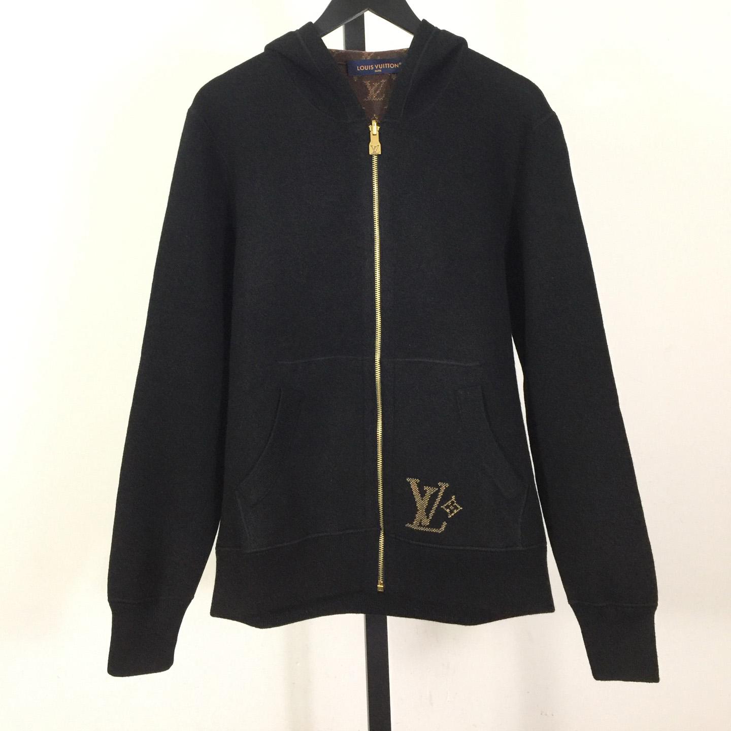 Louis Vuitton Monogram Reversible Double Face Hooded Blouson   1AJBXM - DesignerGu