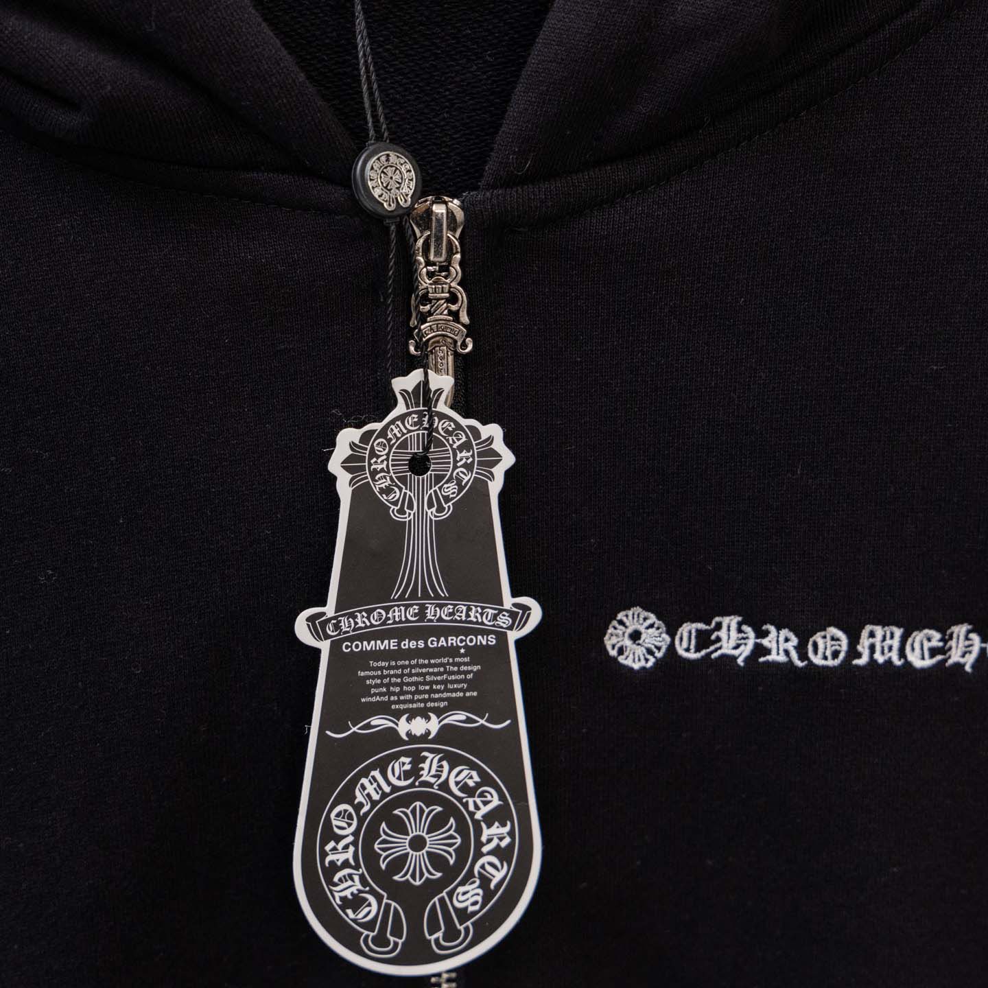 Chrome Hearts Zip Up Hoodie  - DesignerGu