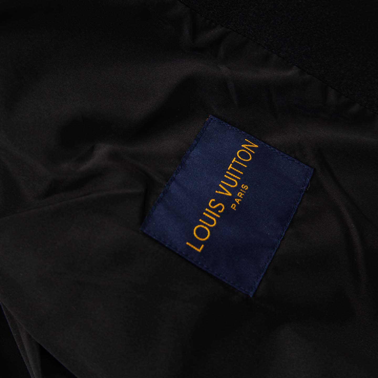  Louis Vuitton Monogram Embossed Leather and Wool Blouson  - DesignerGu