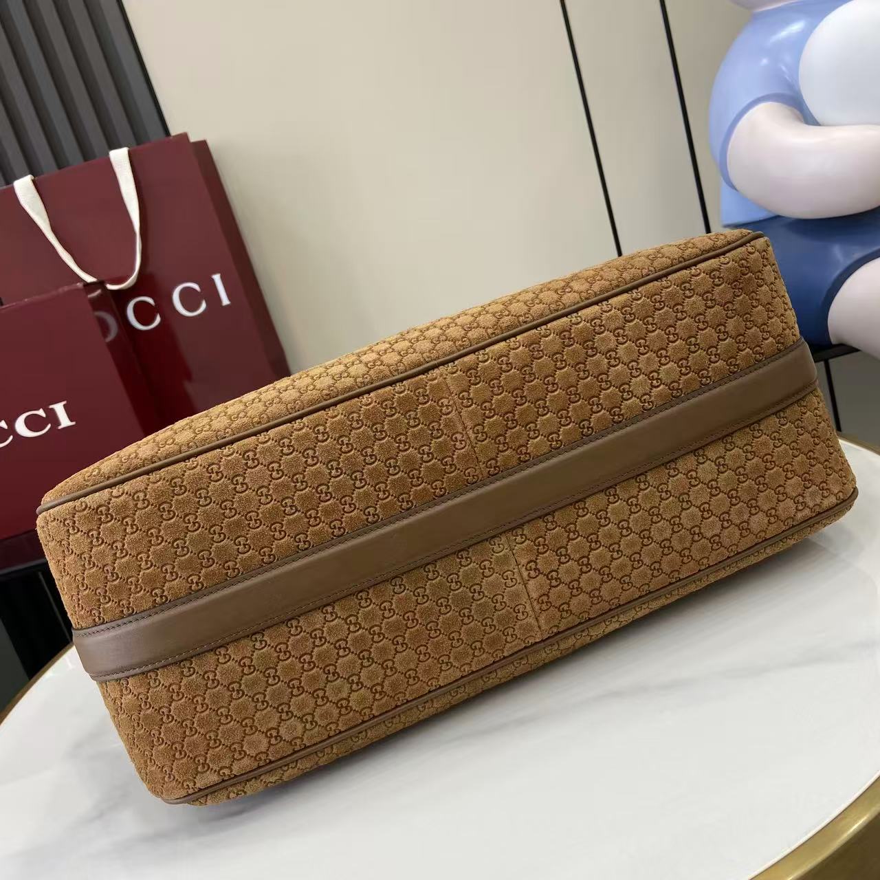 Gucci Half Horsebit Large Shoulder Bag - DesignerGu