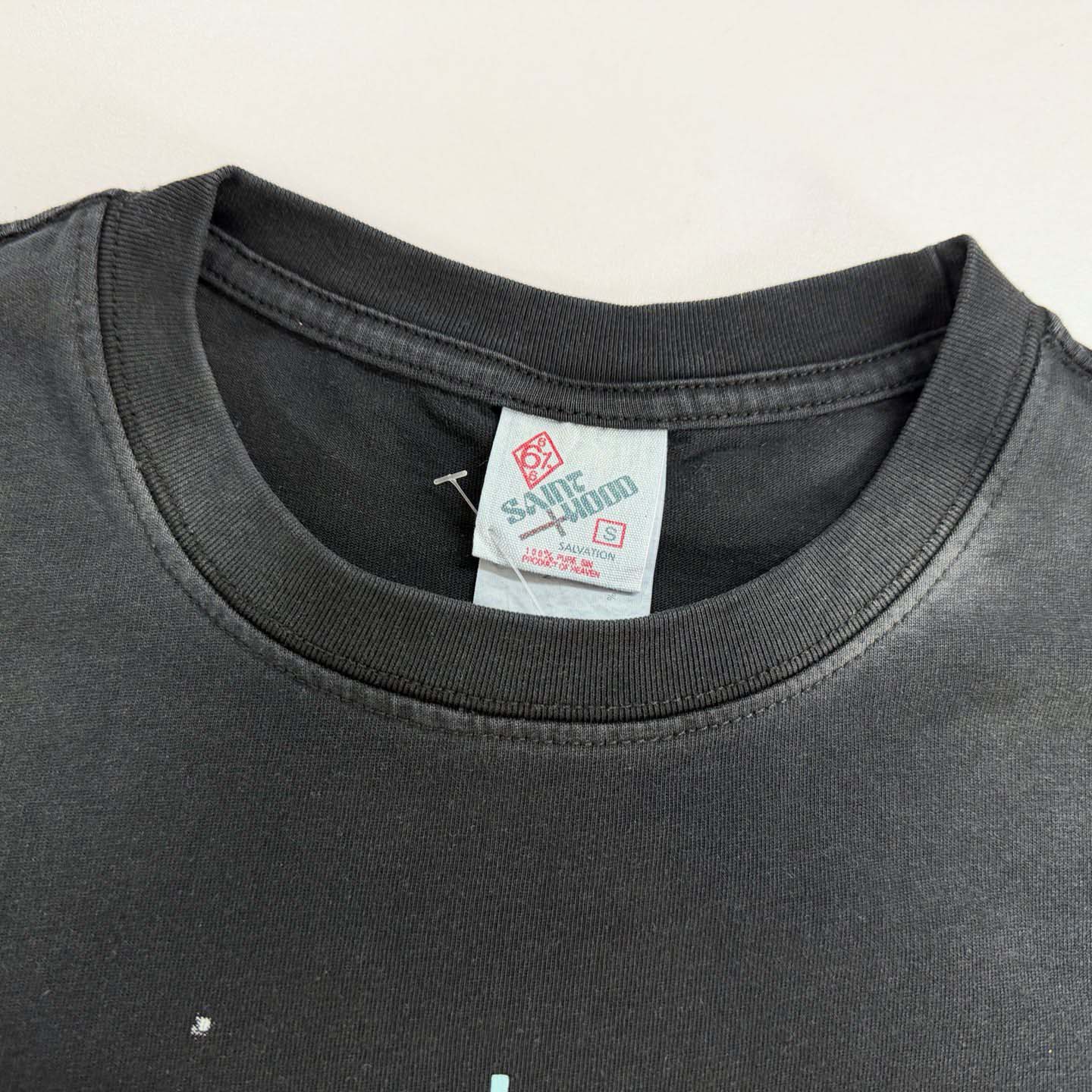 Saint Michael Graphic-print T-shirt - DesignerGu