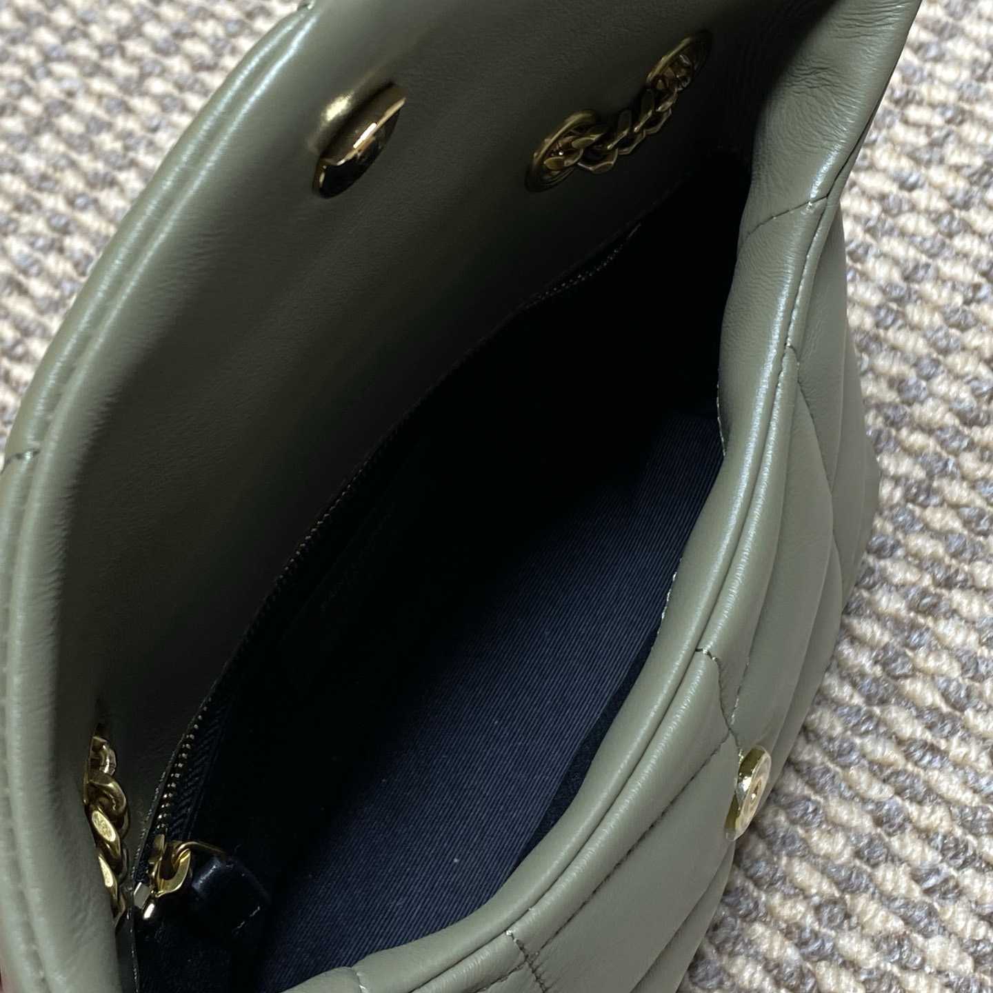 Saint Laurent Toy Puffer In Lambskin - DesignerGu