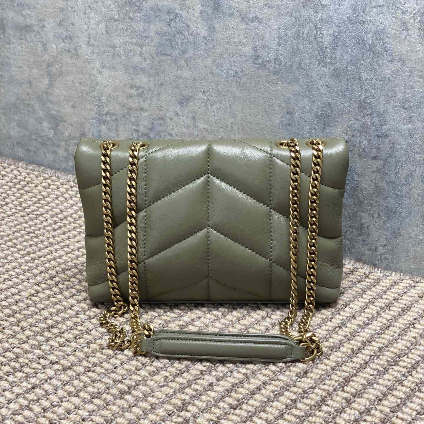 Saint Laurent Toy Puffer In Lambskin - DesignerGu