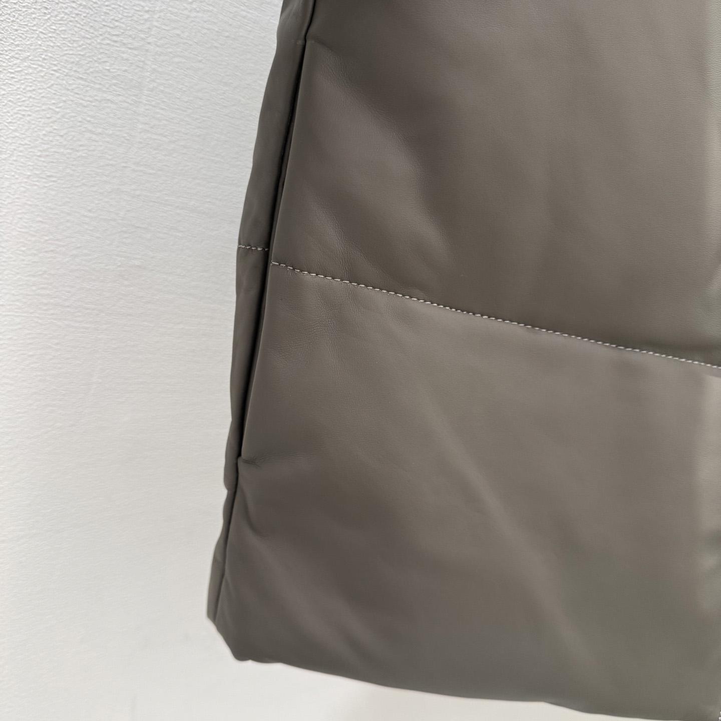 Louis Vuitton Leather Down Jacket  - DesignerGu