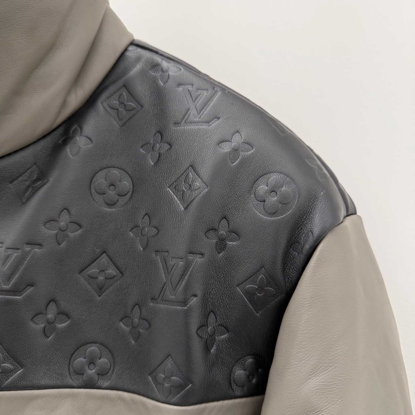 Louis Vuitton Leather Down Jacket  - DesignerGu