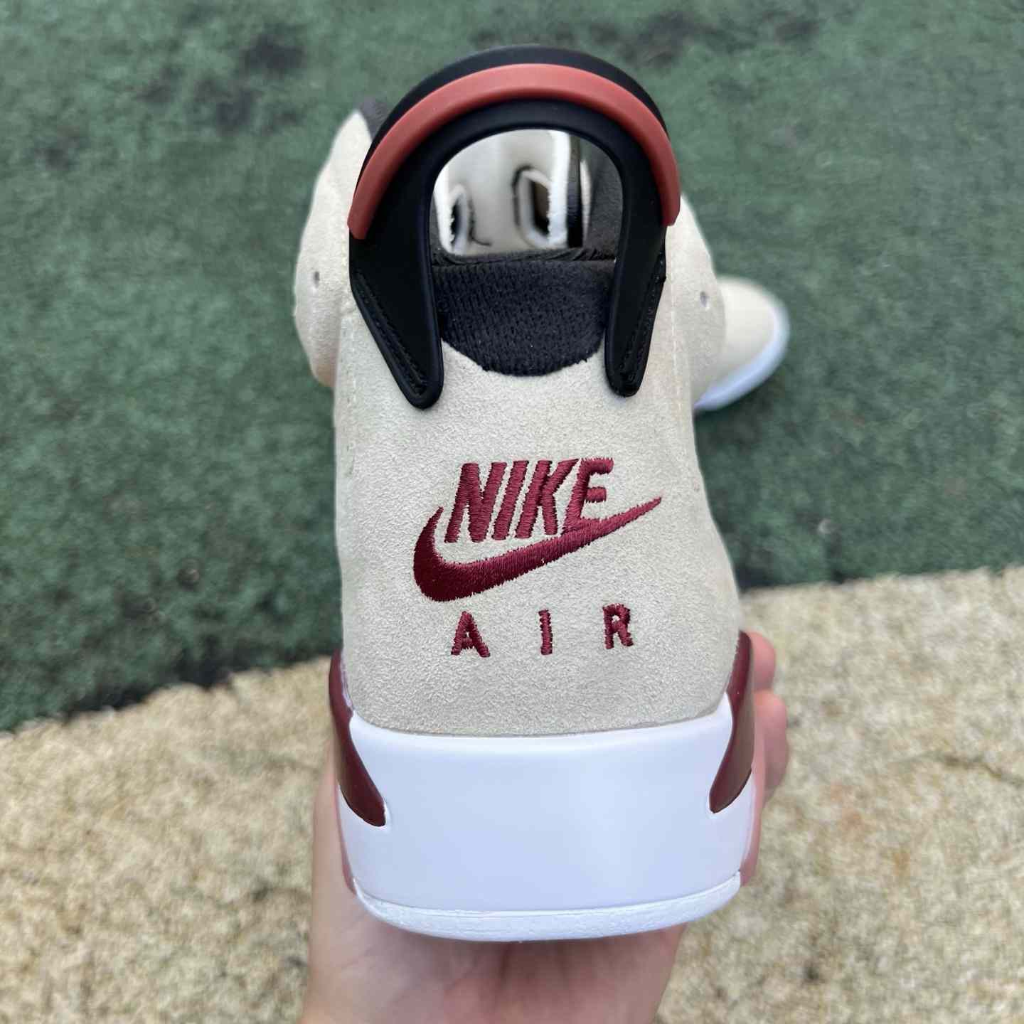 Air Jordan 6 x A Ma Maniére “Burgundy Rose” | IF3103-100 - DesignerGu