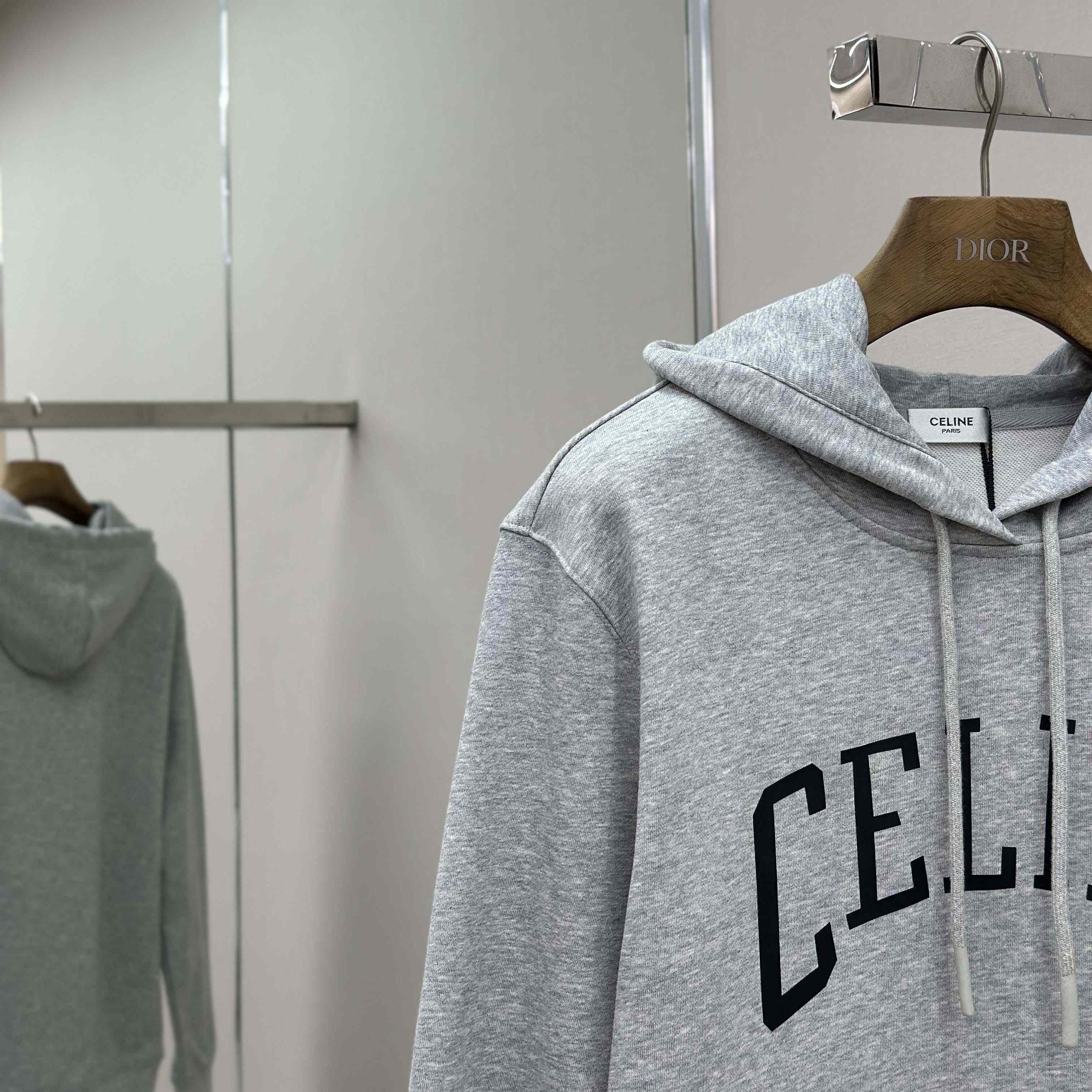 Celine Hoodie In Cotton - DesignerGu