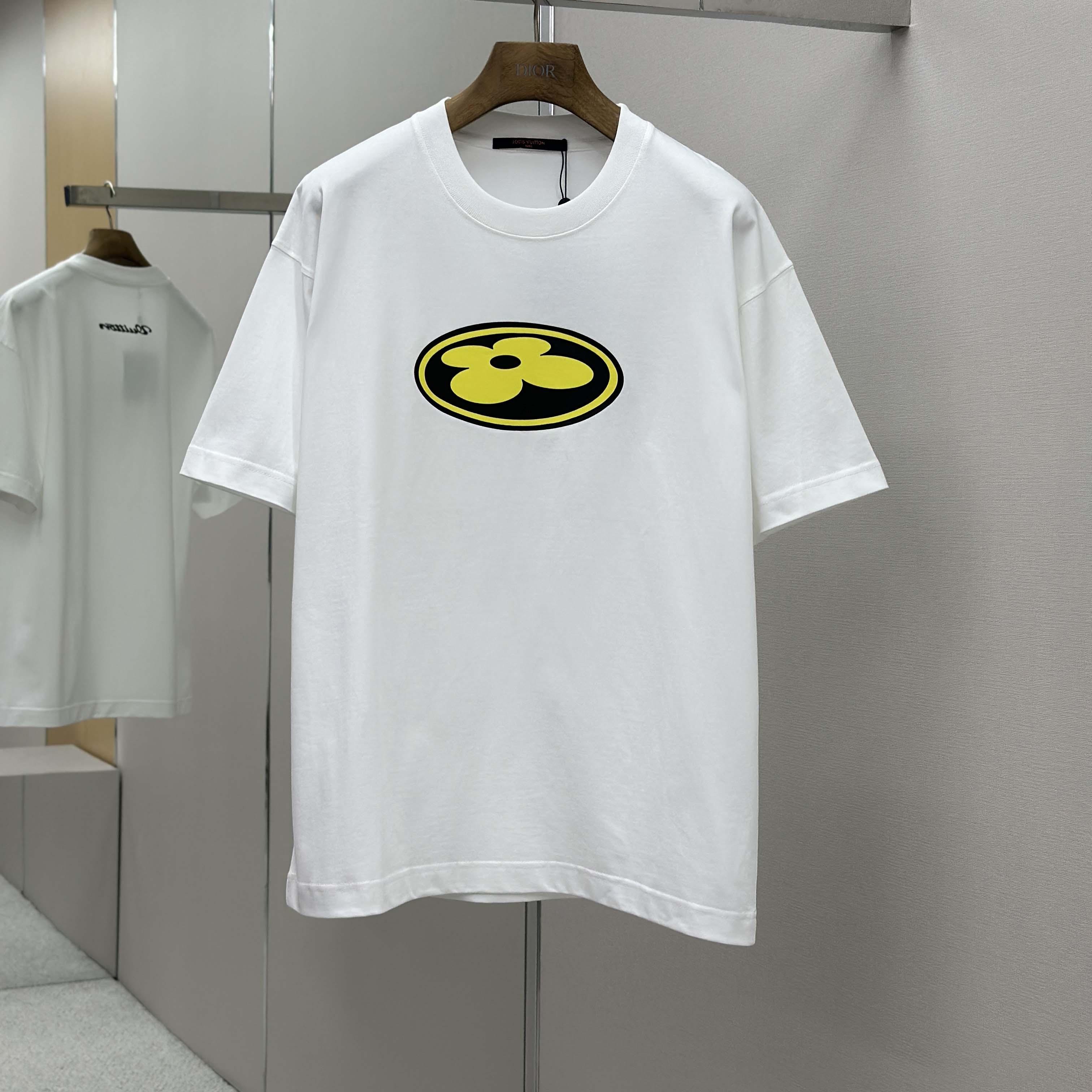 Louis Vuitton x Nigo Graphic Patch T-Shirt - DesignerGu