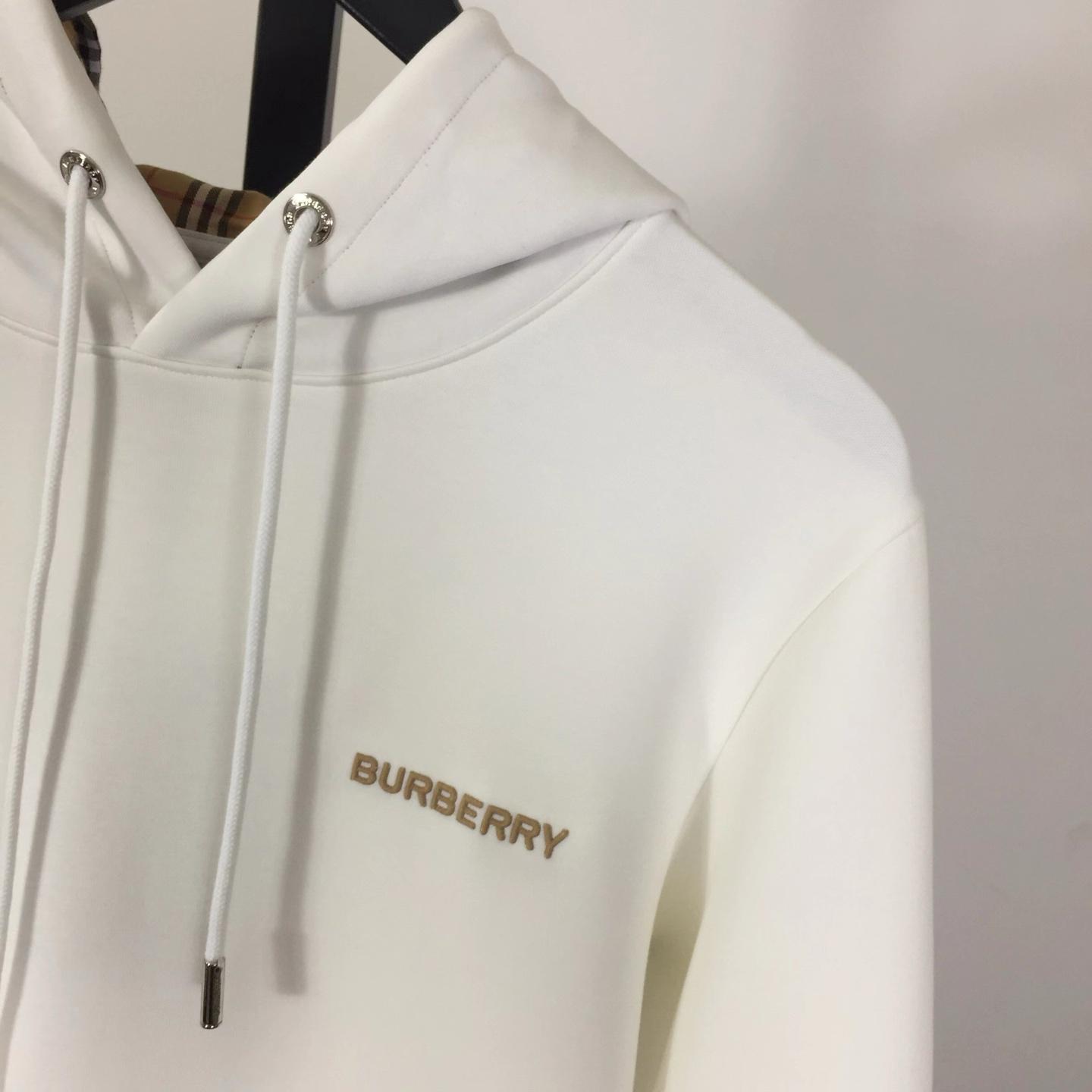 Burberry Cotton Hooded Sweatshirt - DesignerGu