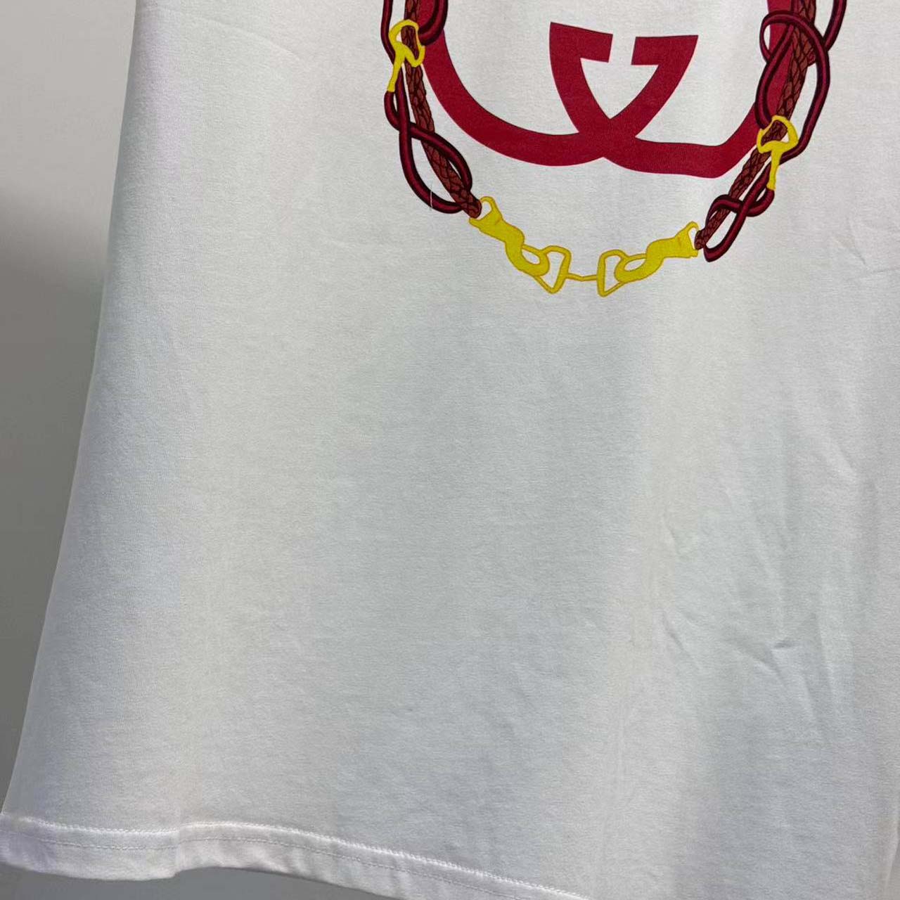 Gucci Printed Cotton Jersey T-shirt - DesignerGu