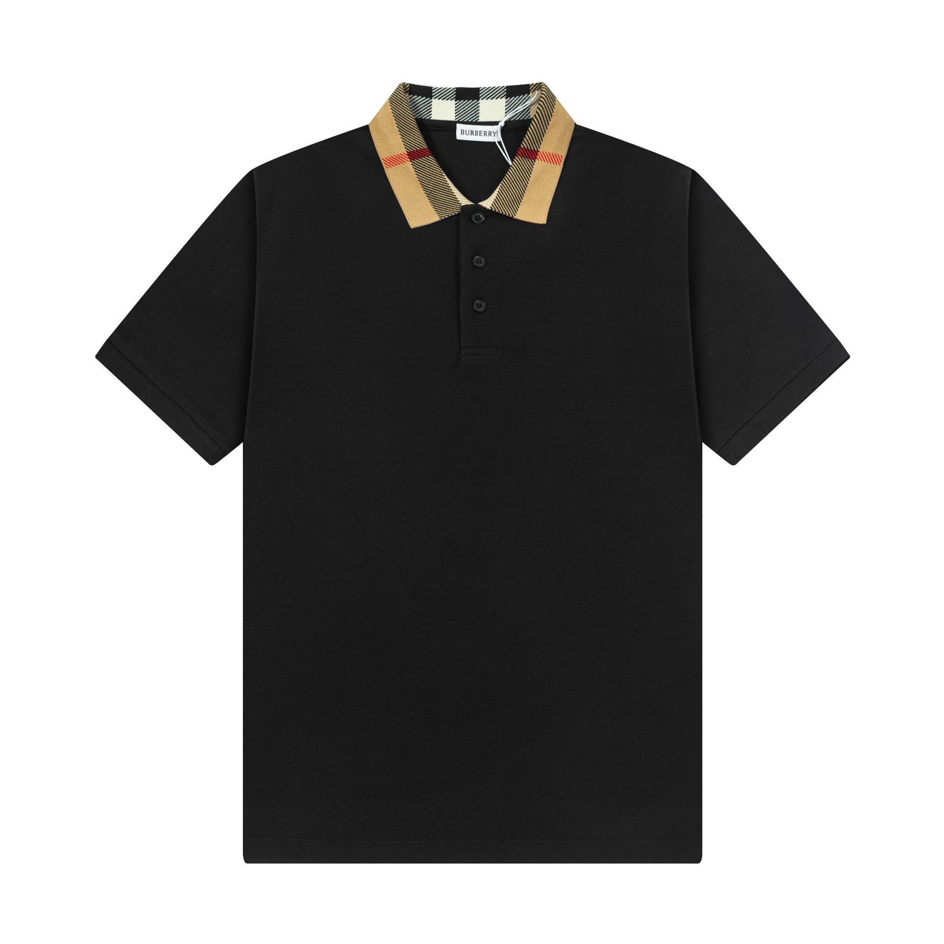 Burberry Cotton Polo Shirt - DesignerGu