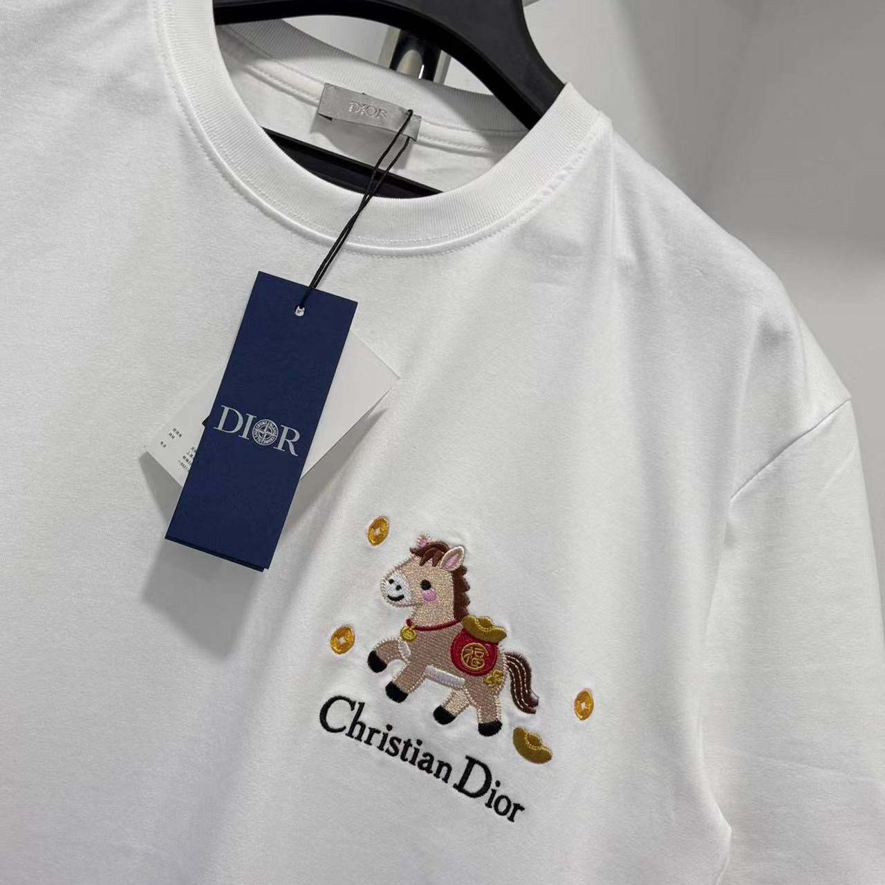 Dior T-shirt, relaxed-fit - DesignerGu