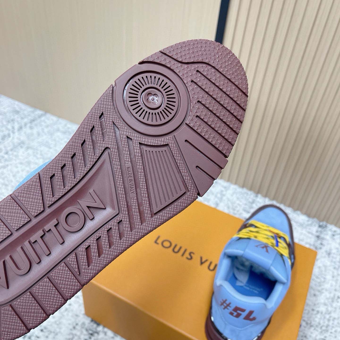 Louis Vuitton LV Trainer Sneaker - DesignerGu