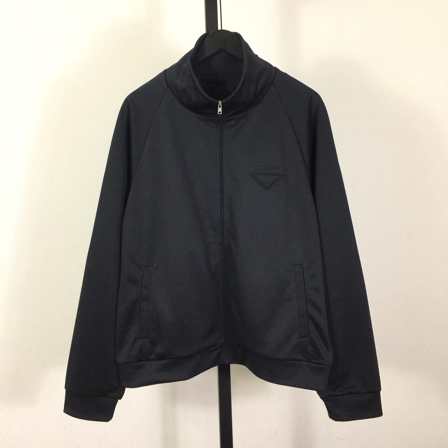 Prada Logo-patch Bomber Jacket - DesignerGu