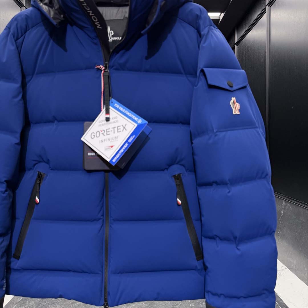 Moncler Grenoble Navy Montgetech Down Jacket - DesignerGu