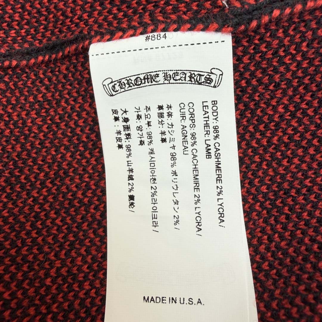 Chrome Hearts Cashmere Cross Patch Sweater  - DesignerGu