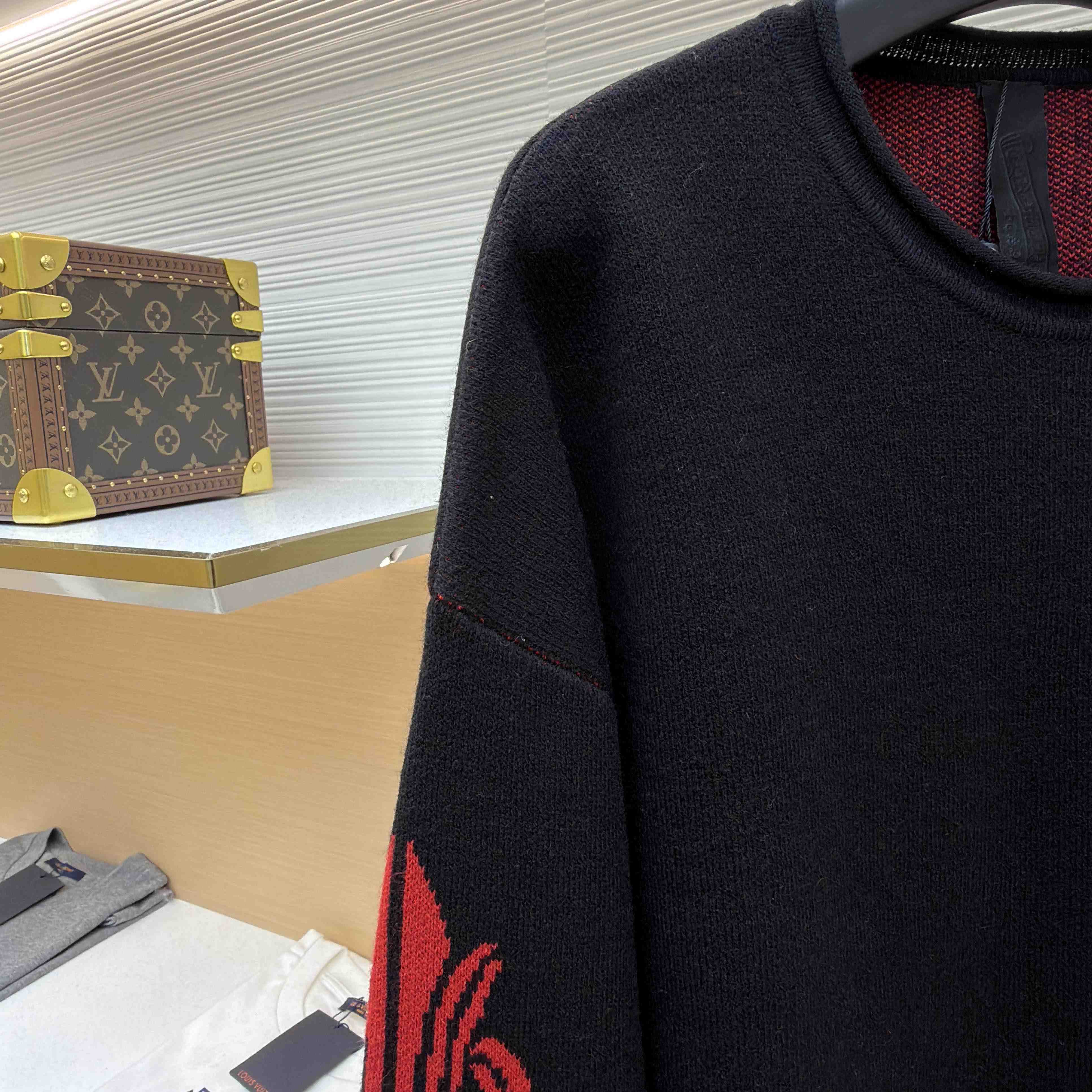 Chrome Hearts Cashmere Cross Patch Sweater  - DesignerGu
