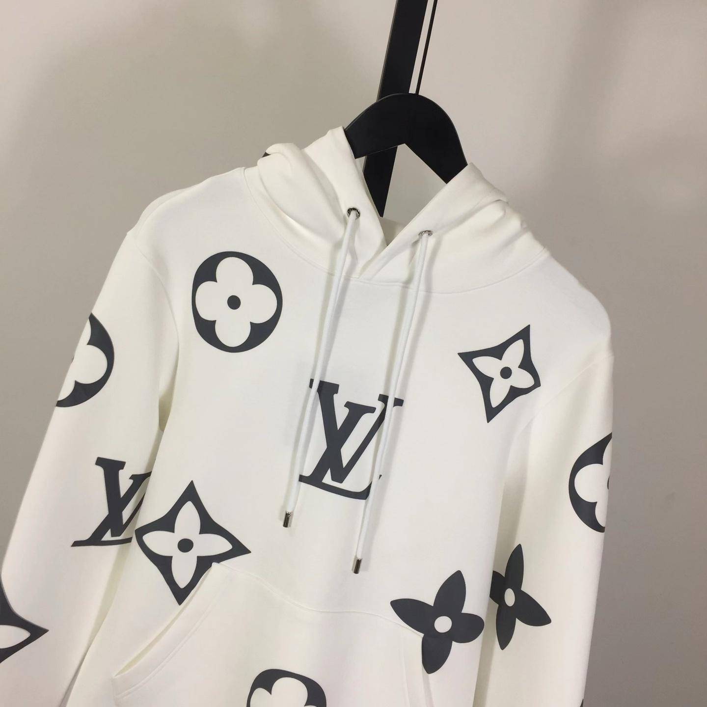 Louis Vuitton Monogram Hooded Sweatshirt - DesignerGu