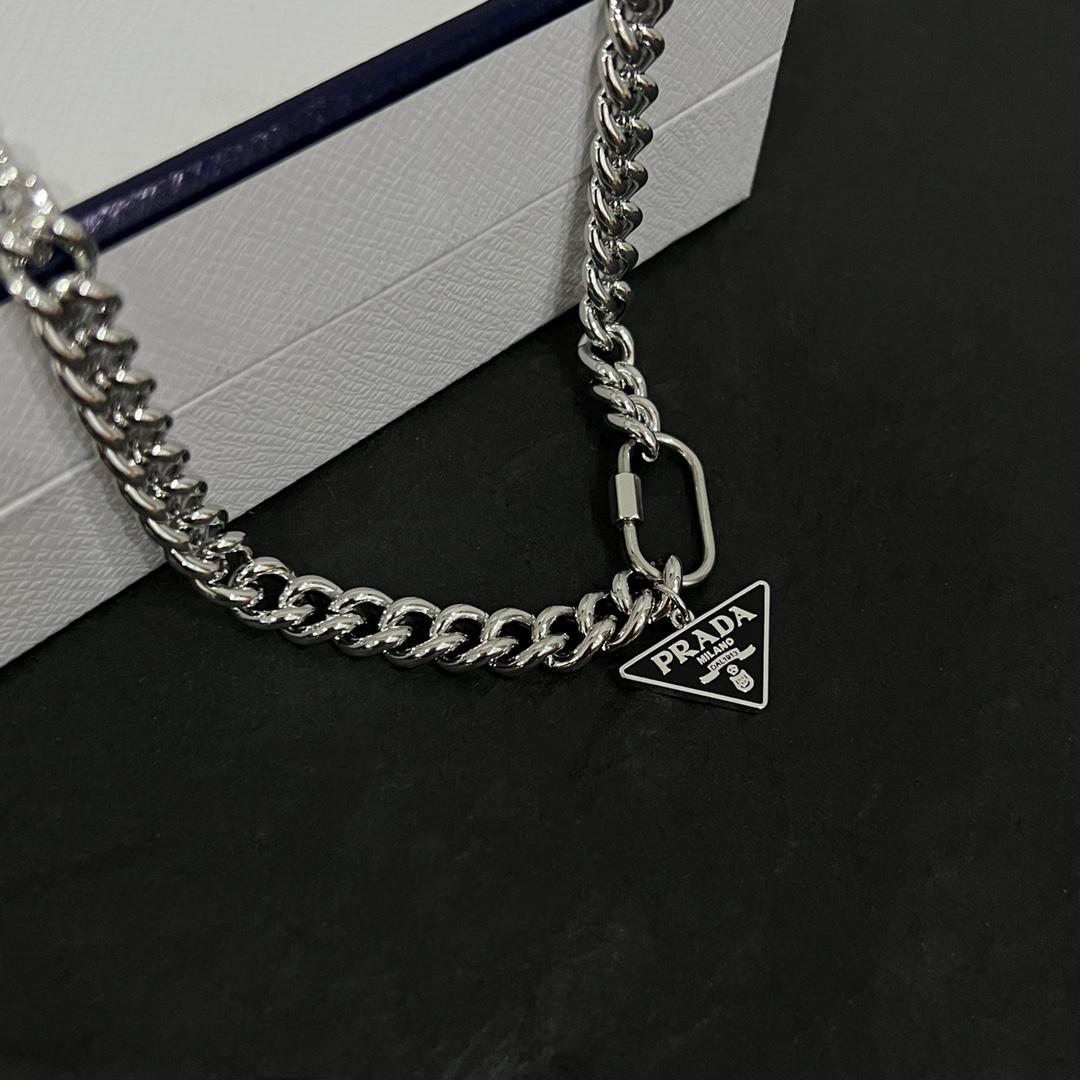 Prada Symbole Necklace - DesignerGu