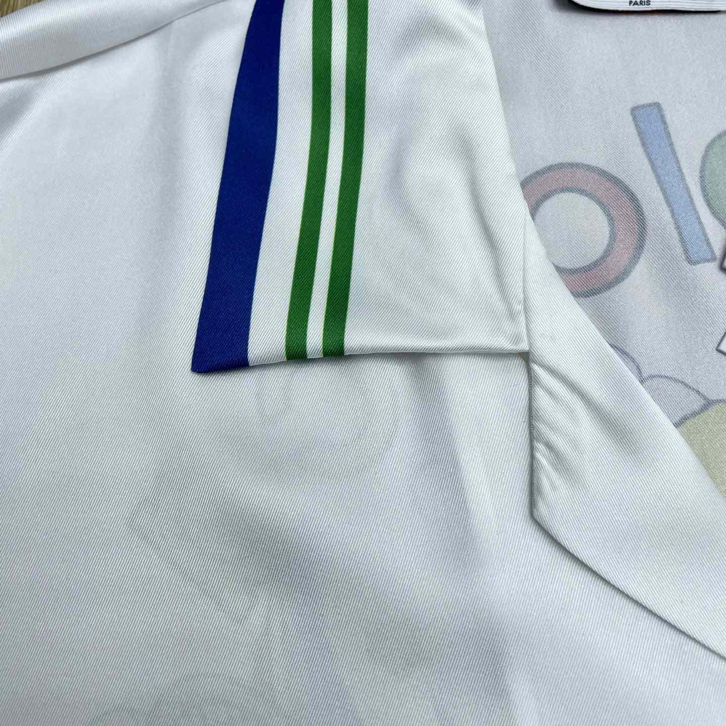 Casablanca Cuban Collar Short Sleeve Shirt  CA3567 - DesignerGu