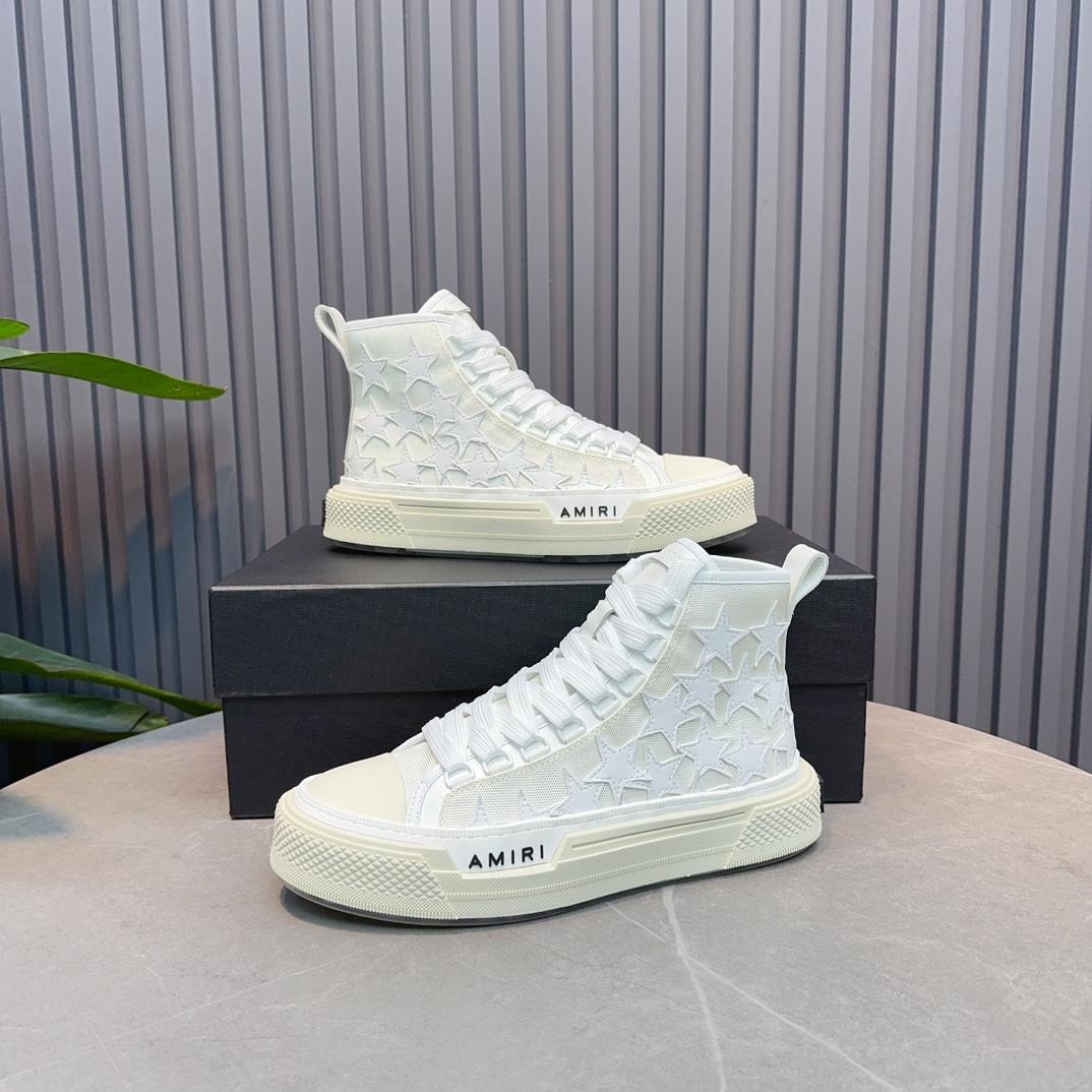 Amiri Stars High-top Sneakers - DesignerGu