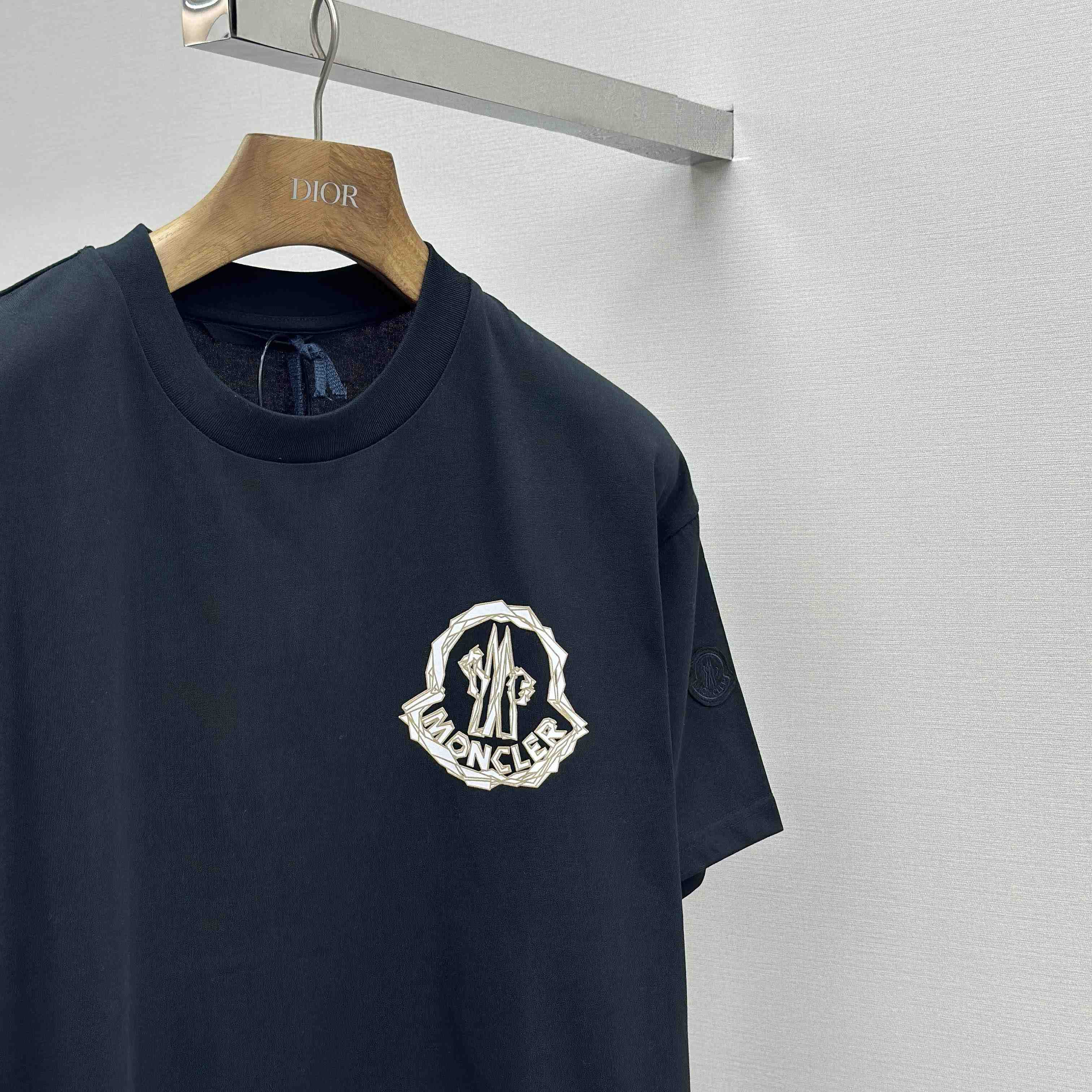 Moncler Cotton Crew-neck T-shirt - DesignerGu