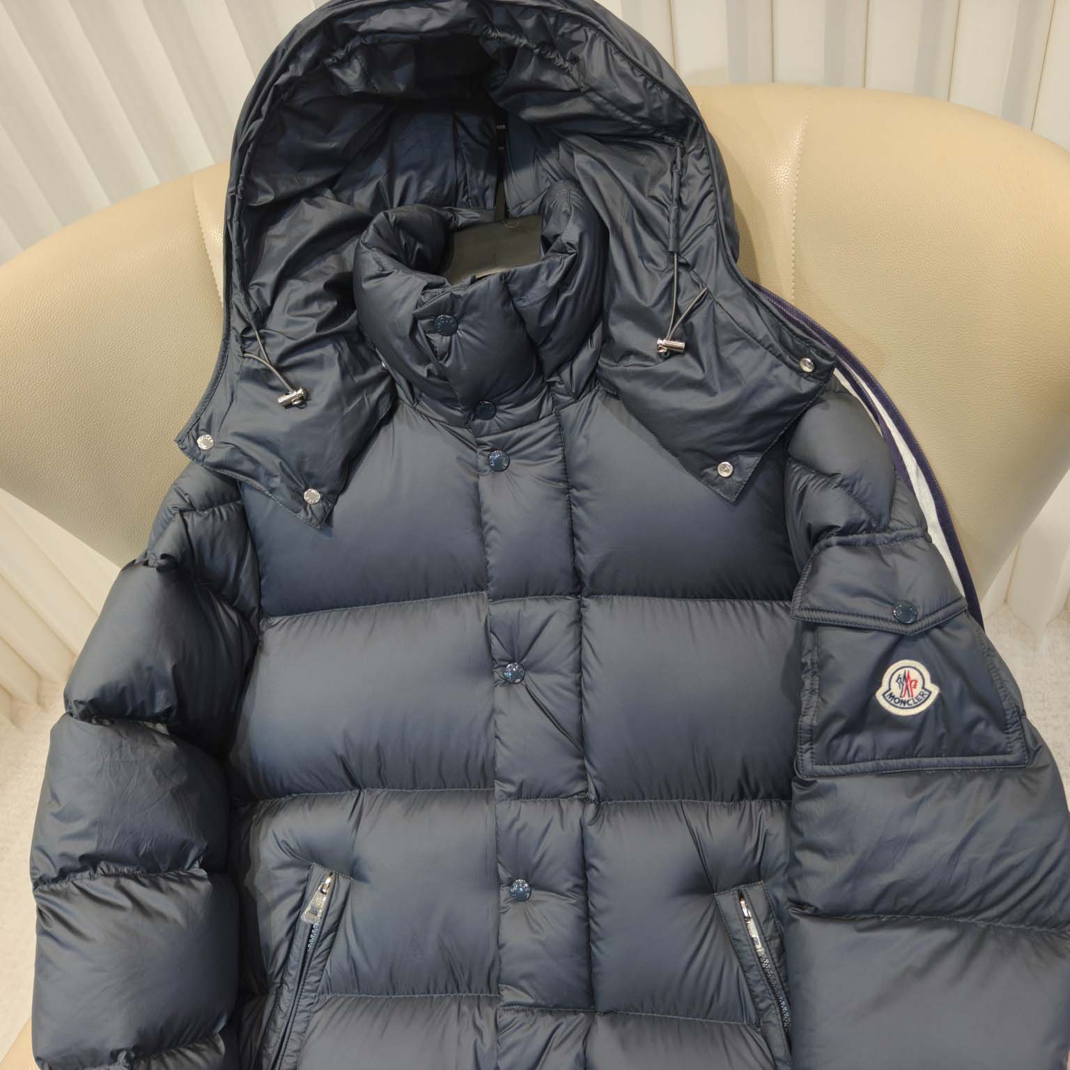 Moncler Hanoverian Hooded Long Down Jacket  - DesignerGu