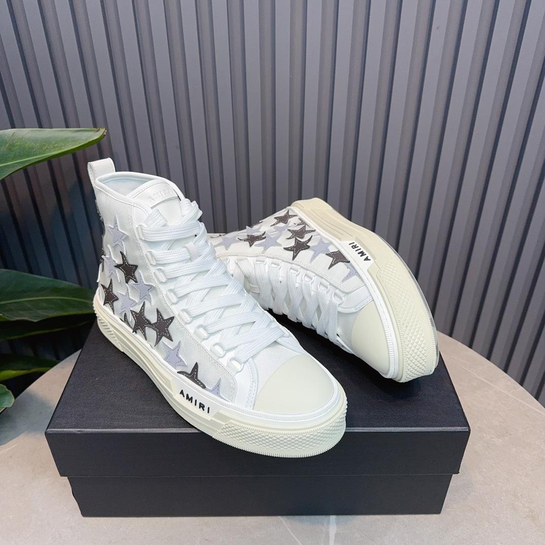 Amiri Stars High-top Sneakers - DesignerGu