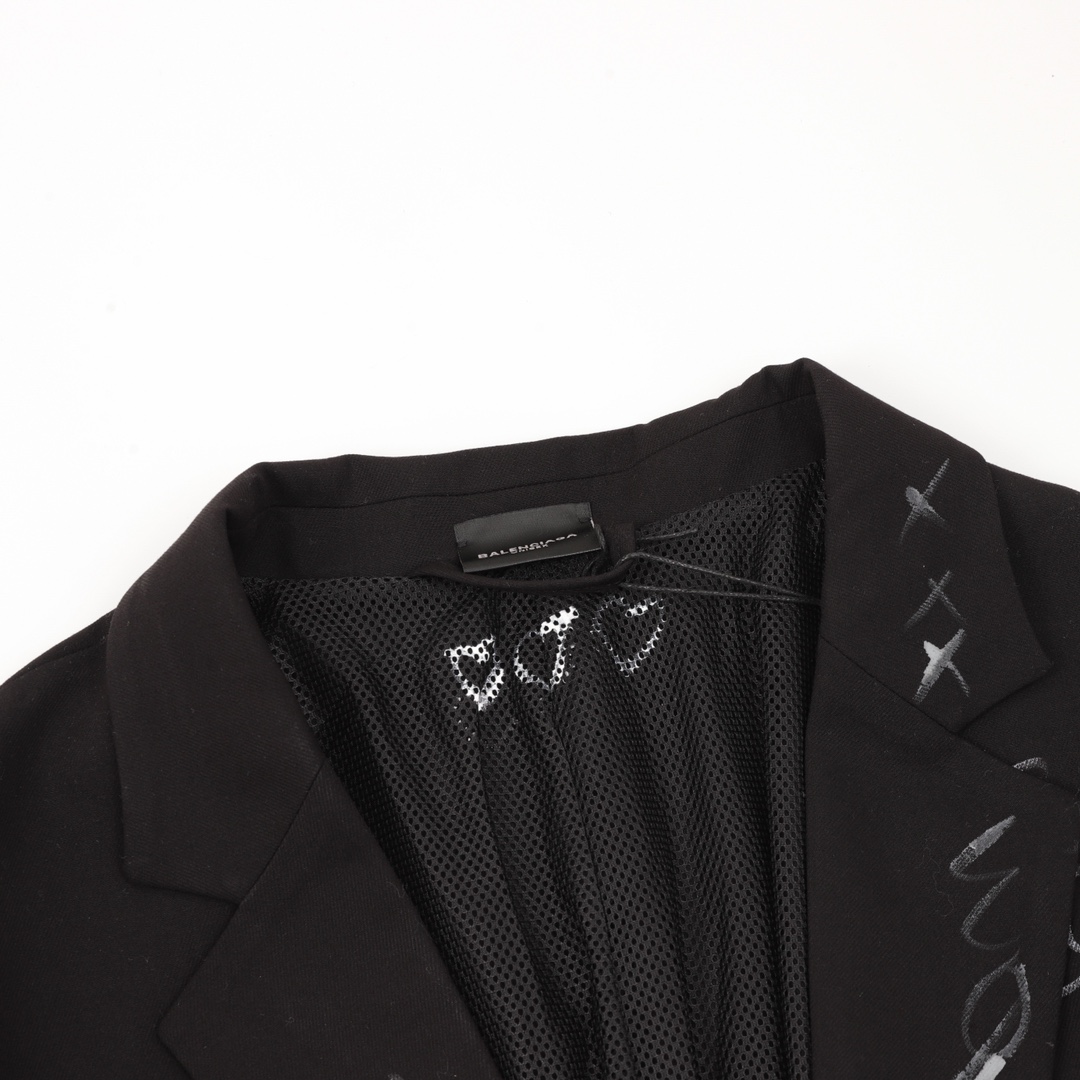 Balenciaga Graffiti Skater Tailored Blazer - DesignerGu