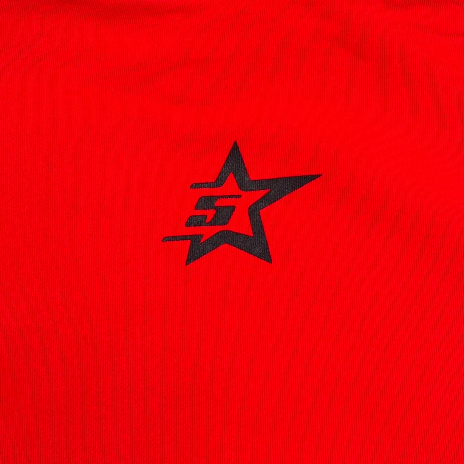 Sp5der Og Web V2 Hoodie 'Red' - DesignerGu