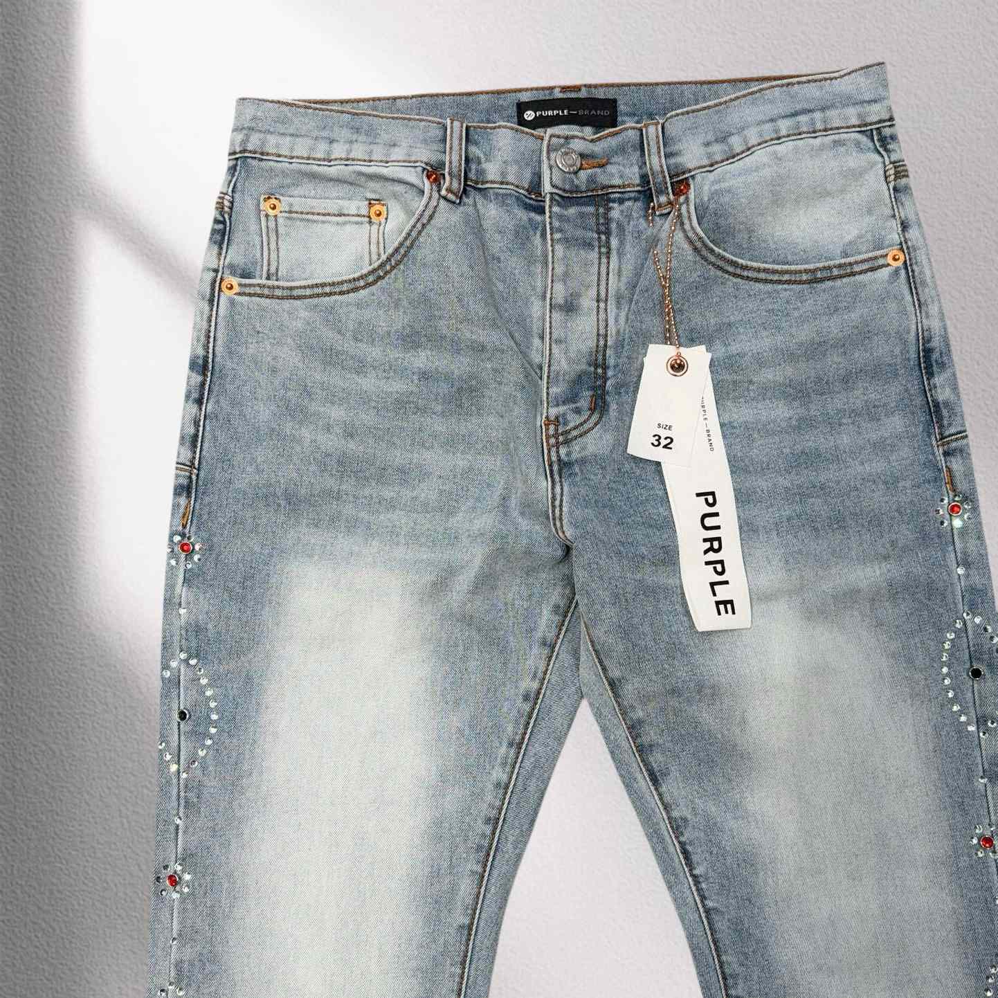 Purple-Brand Jeans   8340 - DesignerGu