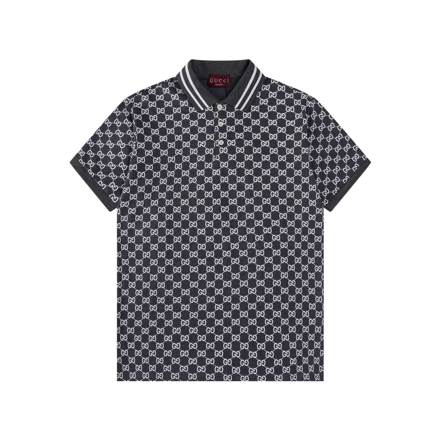 Gucci Cotton Polo Shirt With Embroidery  - DesignerGu