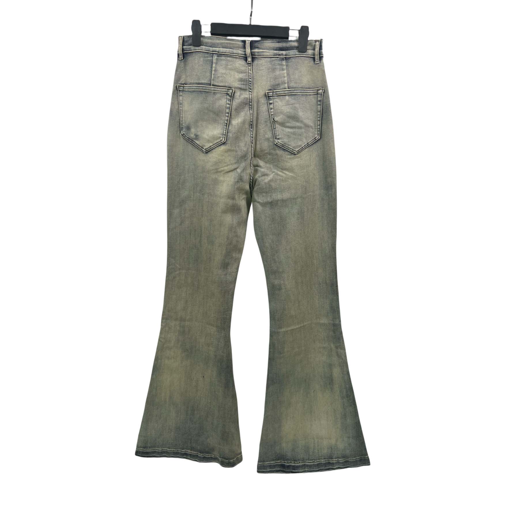 Rick Owens High-Rise Wide Leg Jeans - DesignerGu