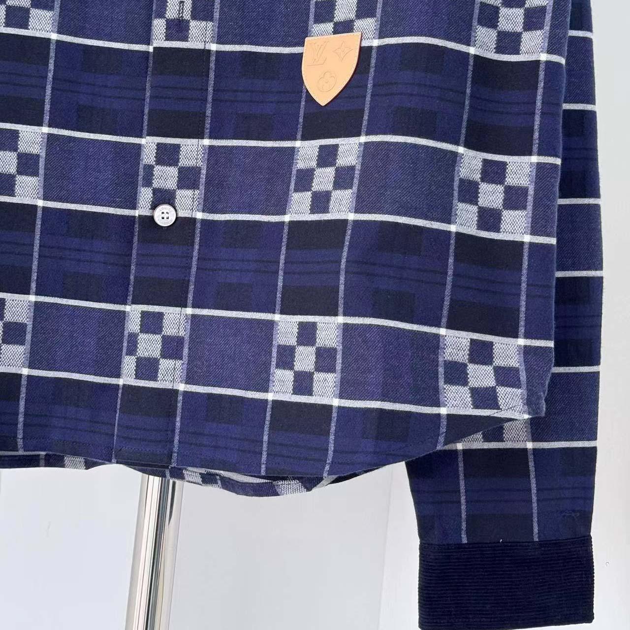 Louis Vuitton Flannel Shirt - DesignerGu