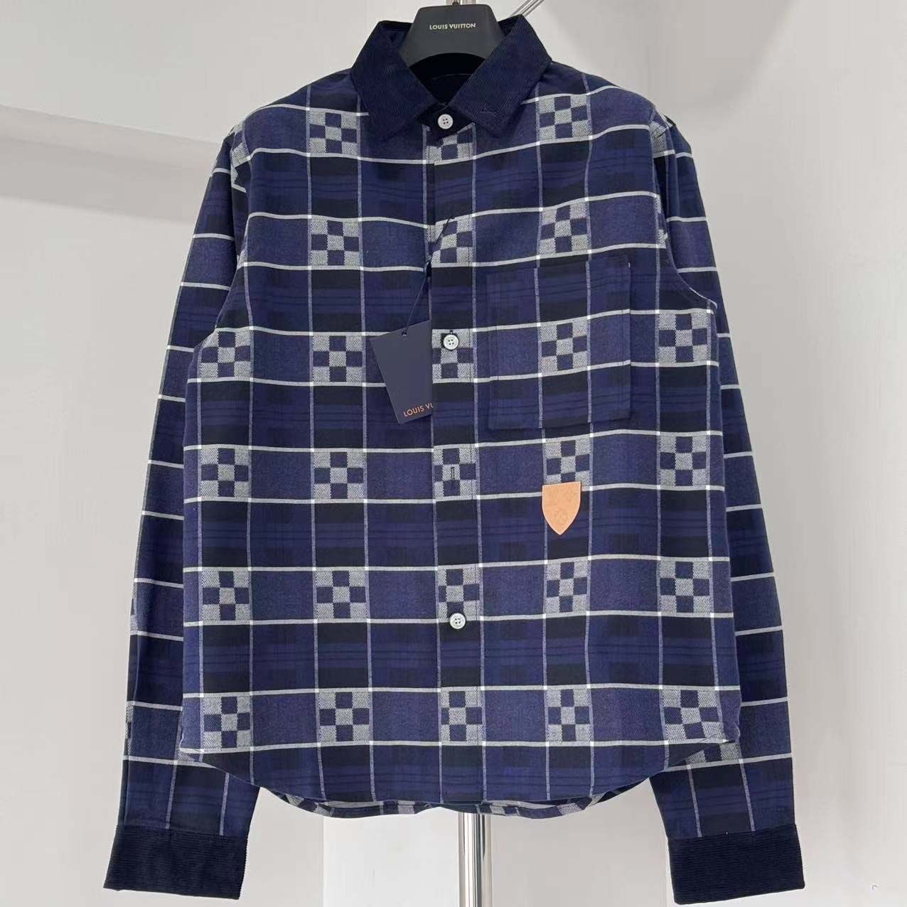 Louis Vuitton Flannel Shirt - DesignerGu