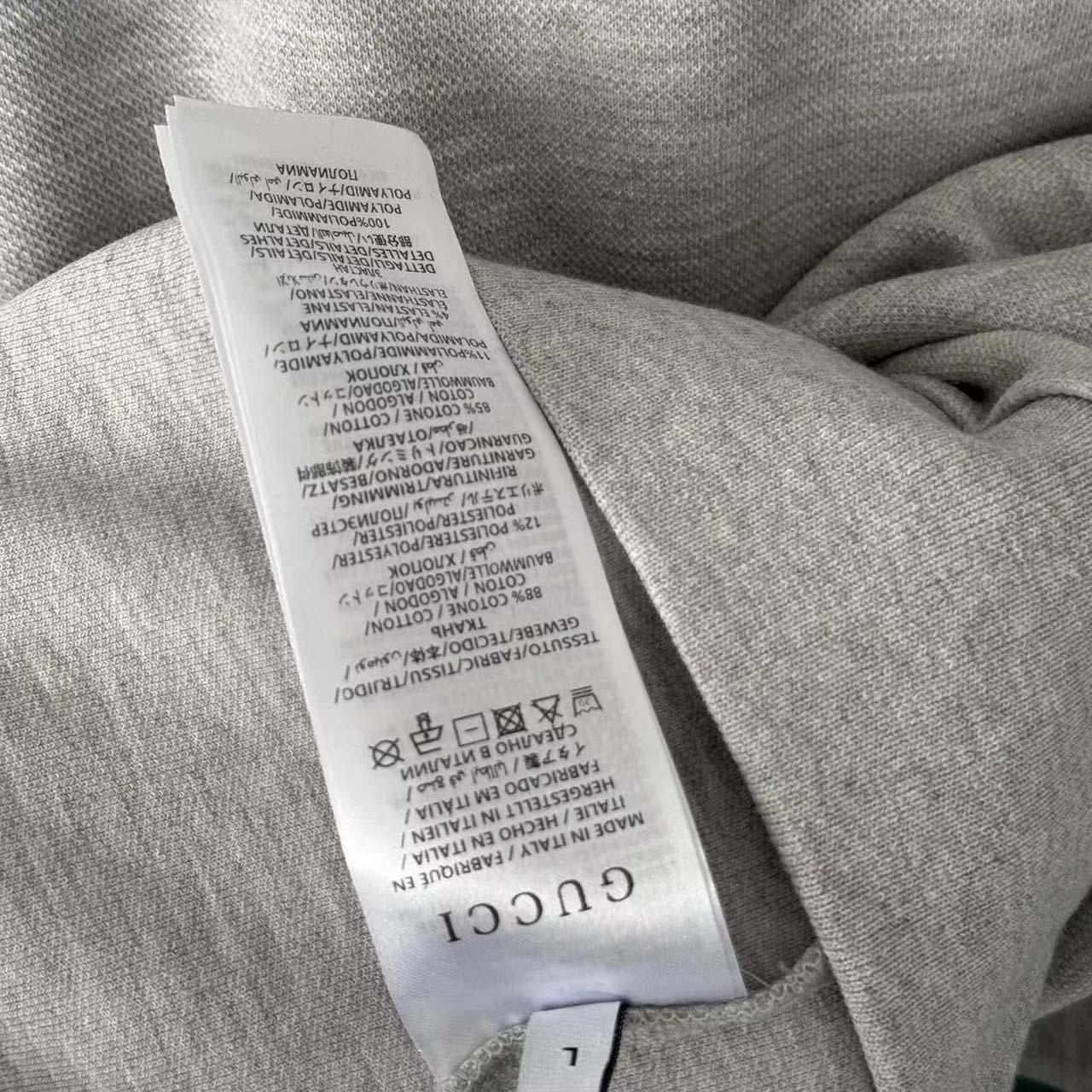 Gucci Zip-up Funnel-neck T-shirt - DesignerGu