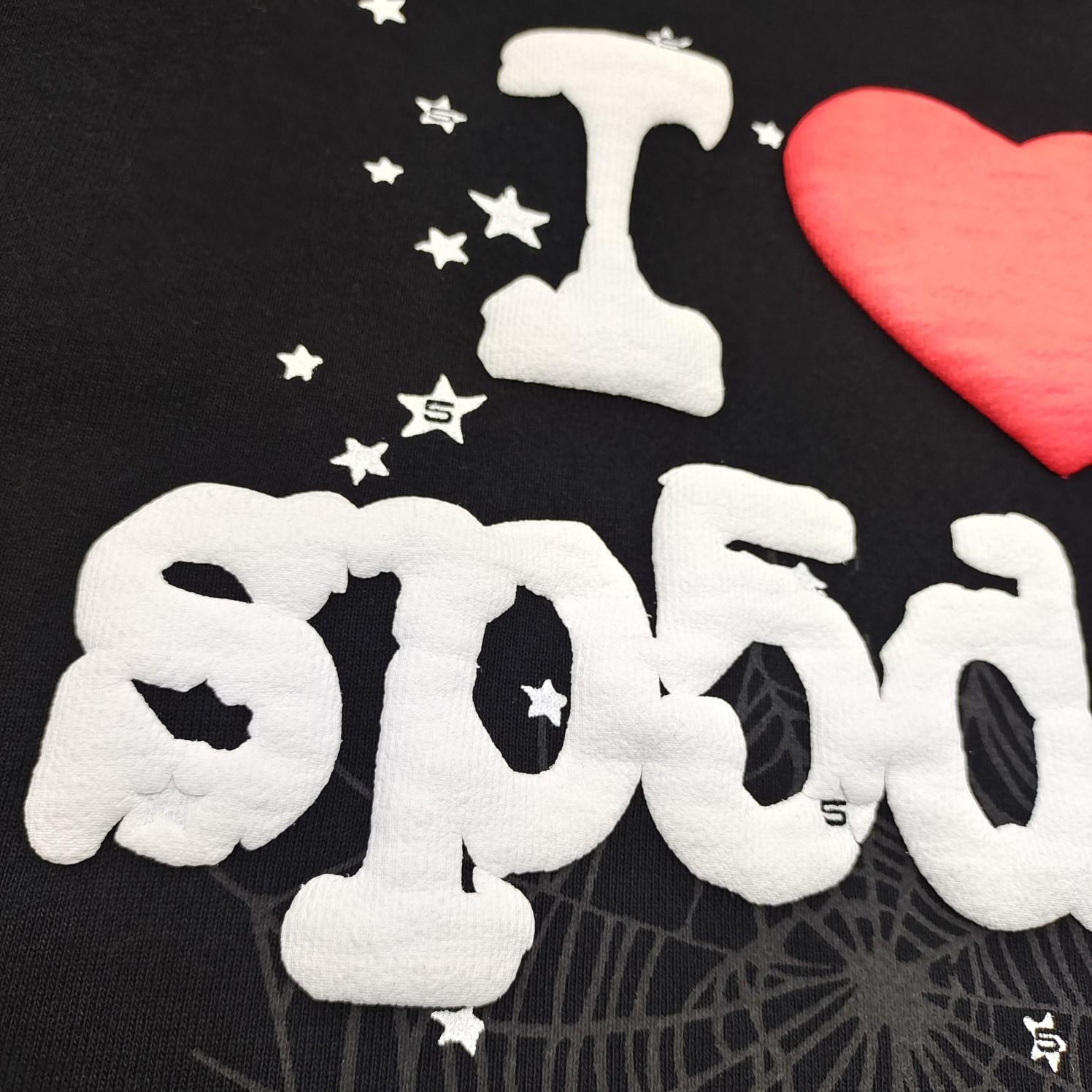 Sp5der I Heart SP5 Souvenir Hoodie - DesignerGu