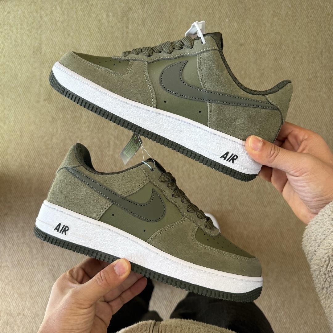 Nike Air Force 1 Low “Olive Suede” | IB6388-200 - DesignerGu