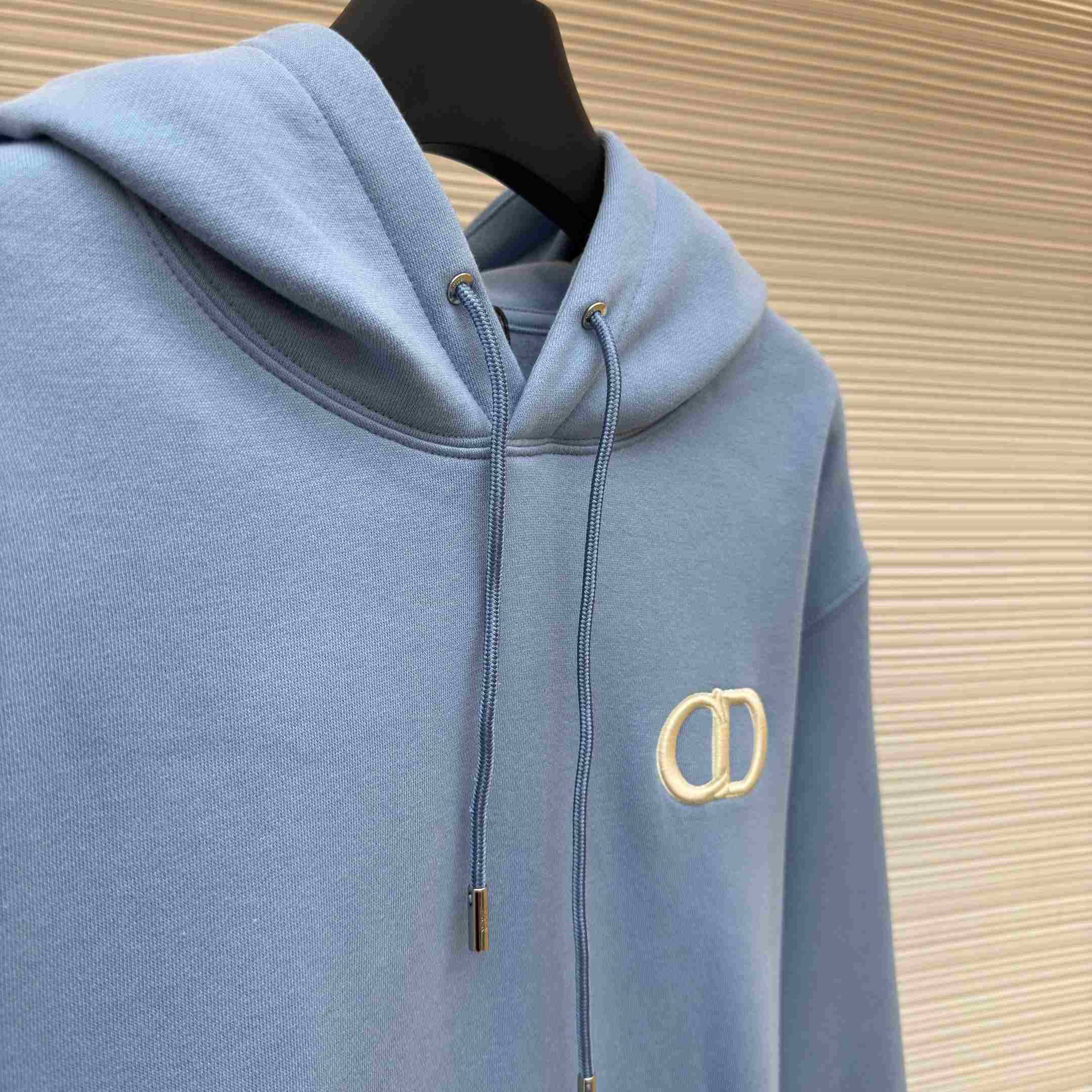 Dior CD Icon Cotton Hooded Sweatshirt - DesignerGu