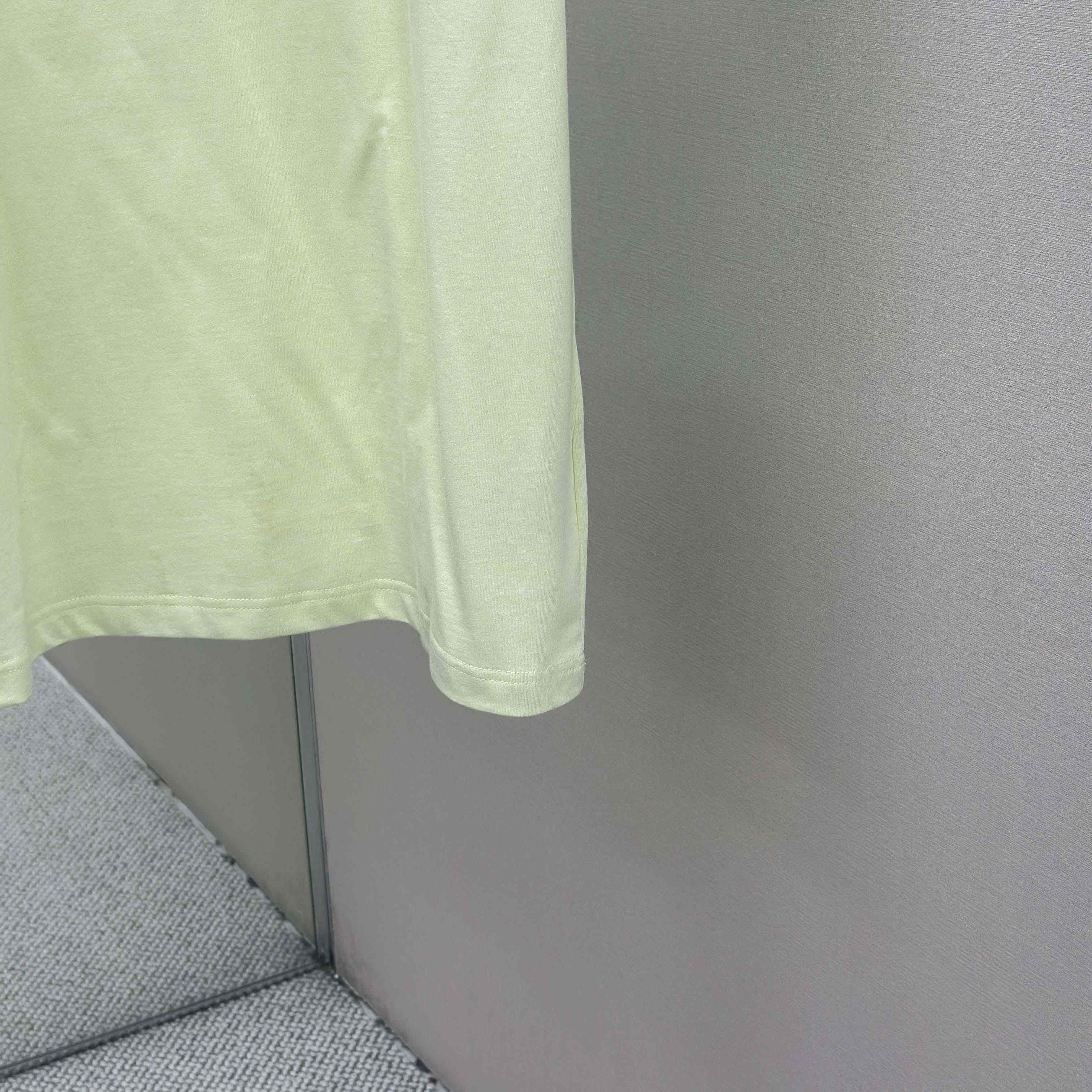 Acne Studios Logo T-shirt - Pistachio Green - DesignerGu